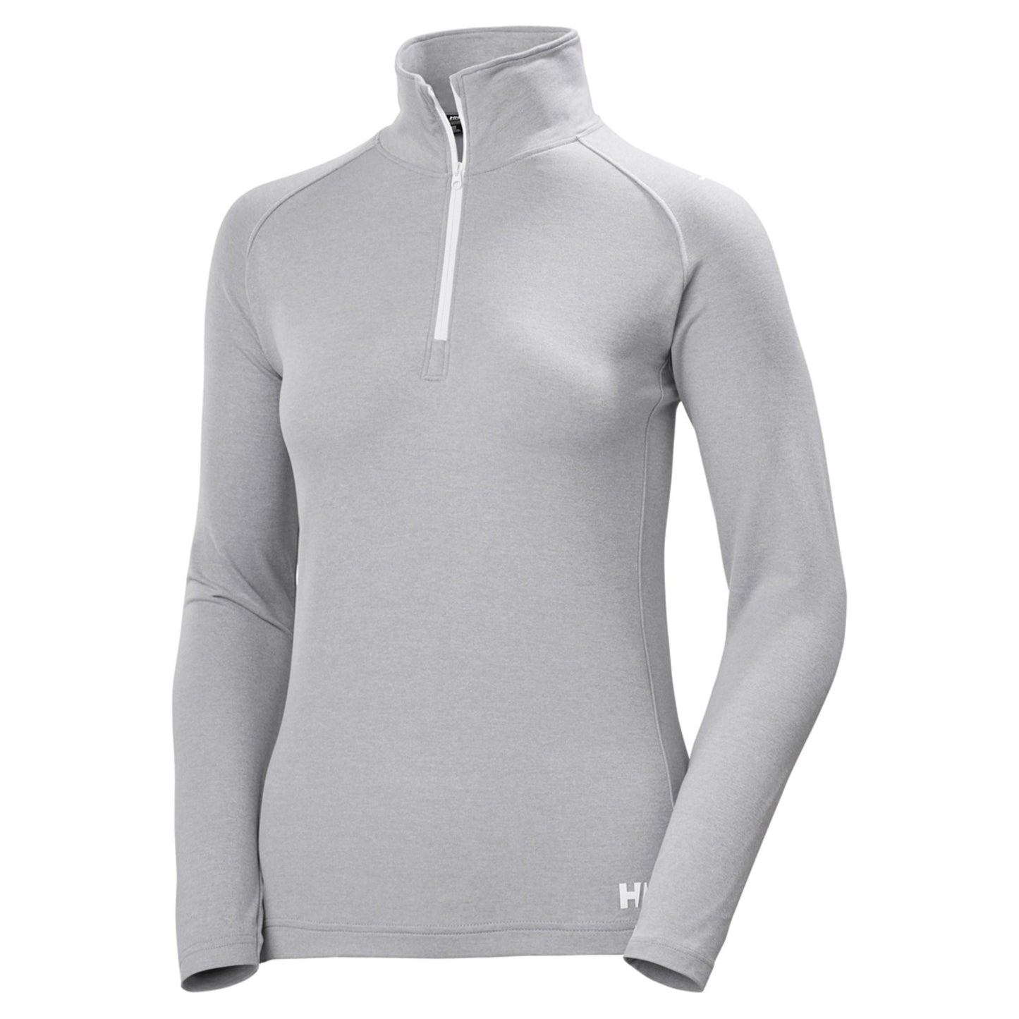Helly Hansen Verglas Women's 1/2 Zip - GREY FOG MELANG - XL