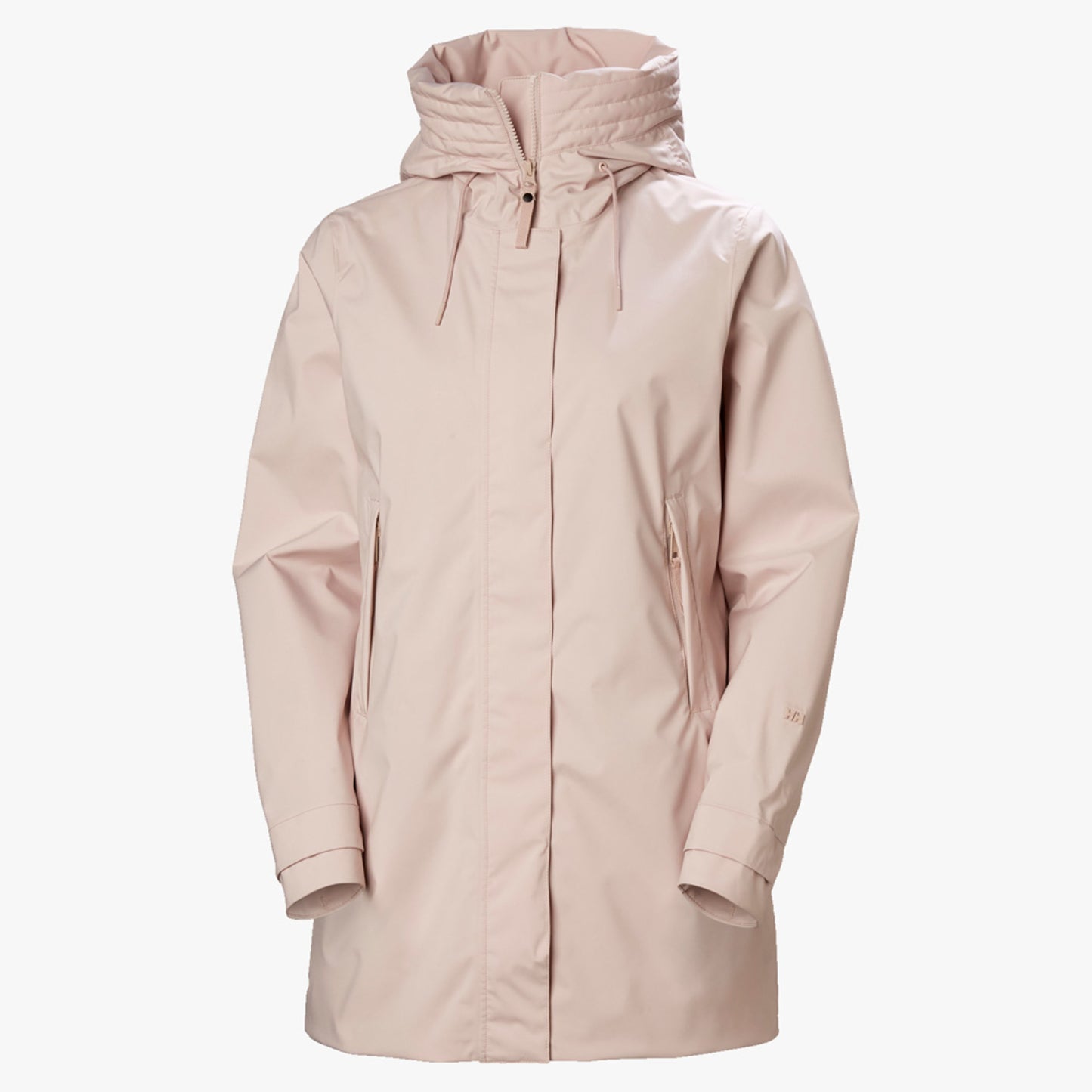 Helly Hansen Victoria Mid Length Women's Raincoat - Pink Cloud - L
