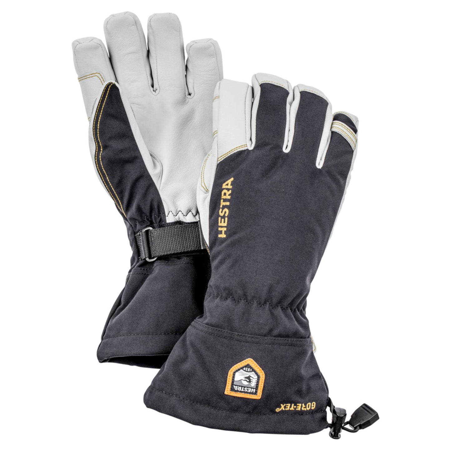 Hestra Army Leather Gore-Tex Gloves - GREY - 9