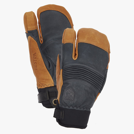Hestra CZone 3-Finger Glove - Grey/Cork - 11