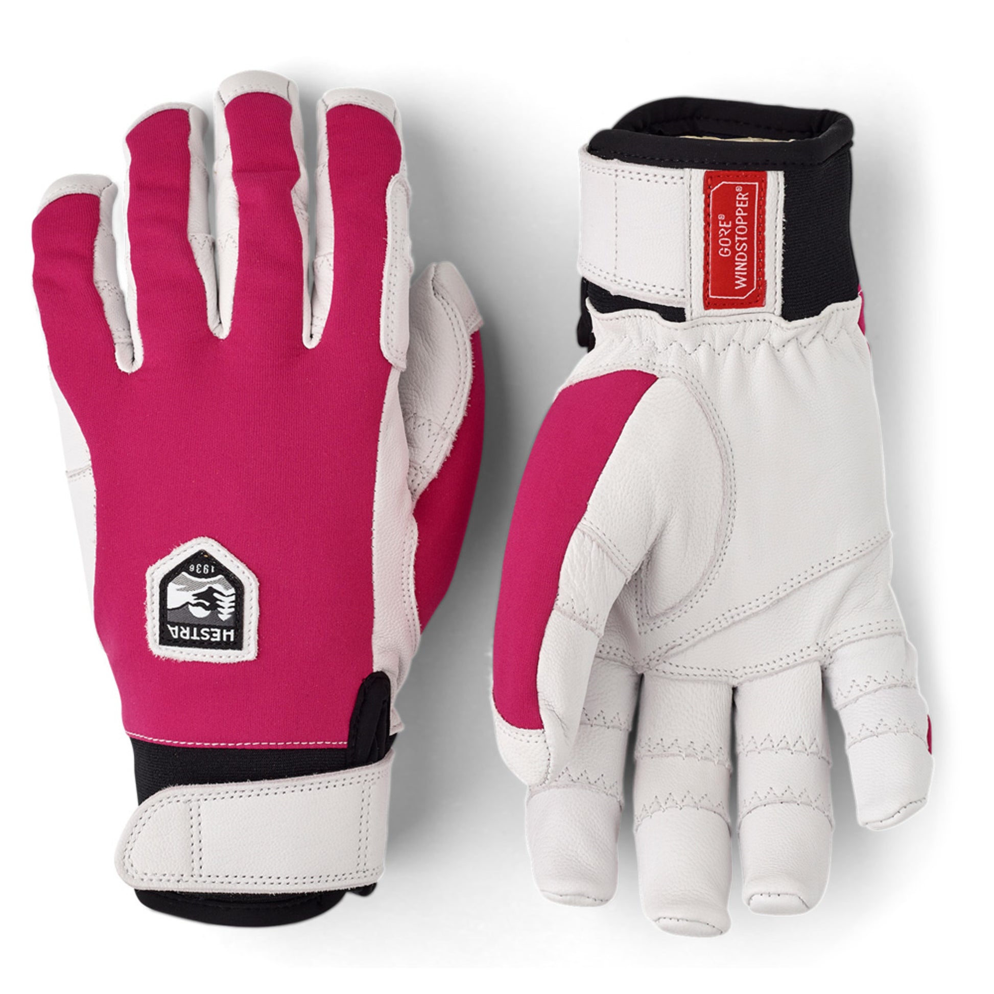 Hestra Ergo Grip Active Glove - FUSCHIA_OFF WHI - 9