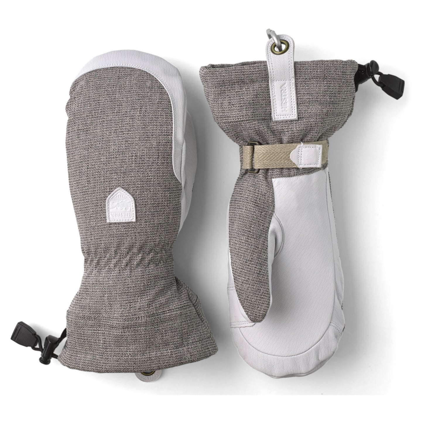 Hestra Patrol Gauntlet Women's Mittens - LIGHT GREY - 5