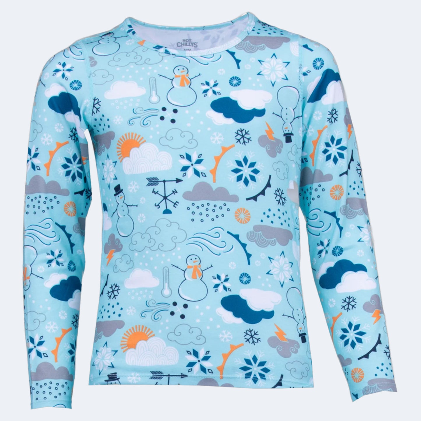 Hot Chillys Originals Print Youth Crew