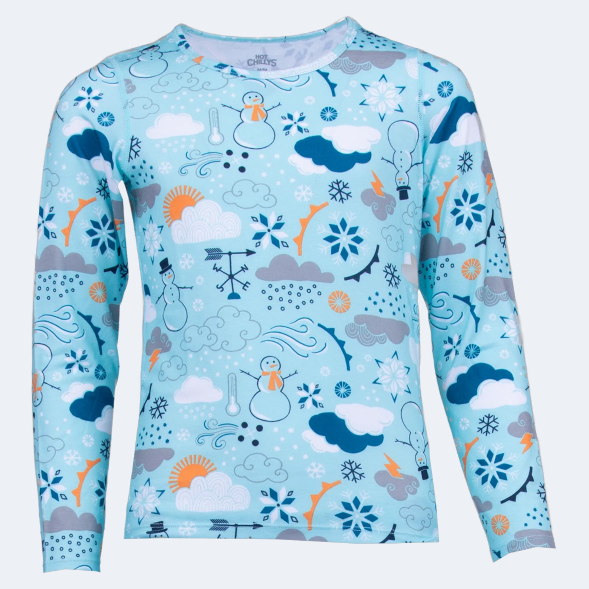 Hot Chillys Originals Print Youth Crew