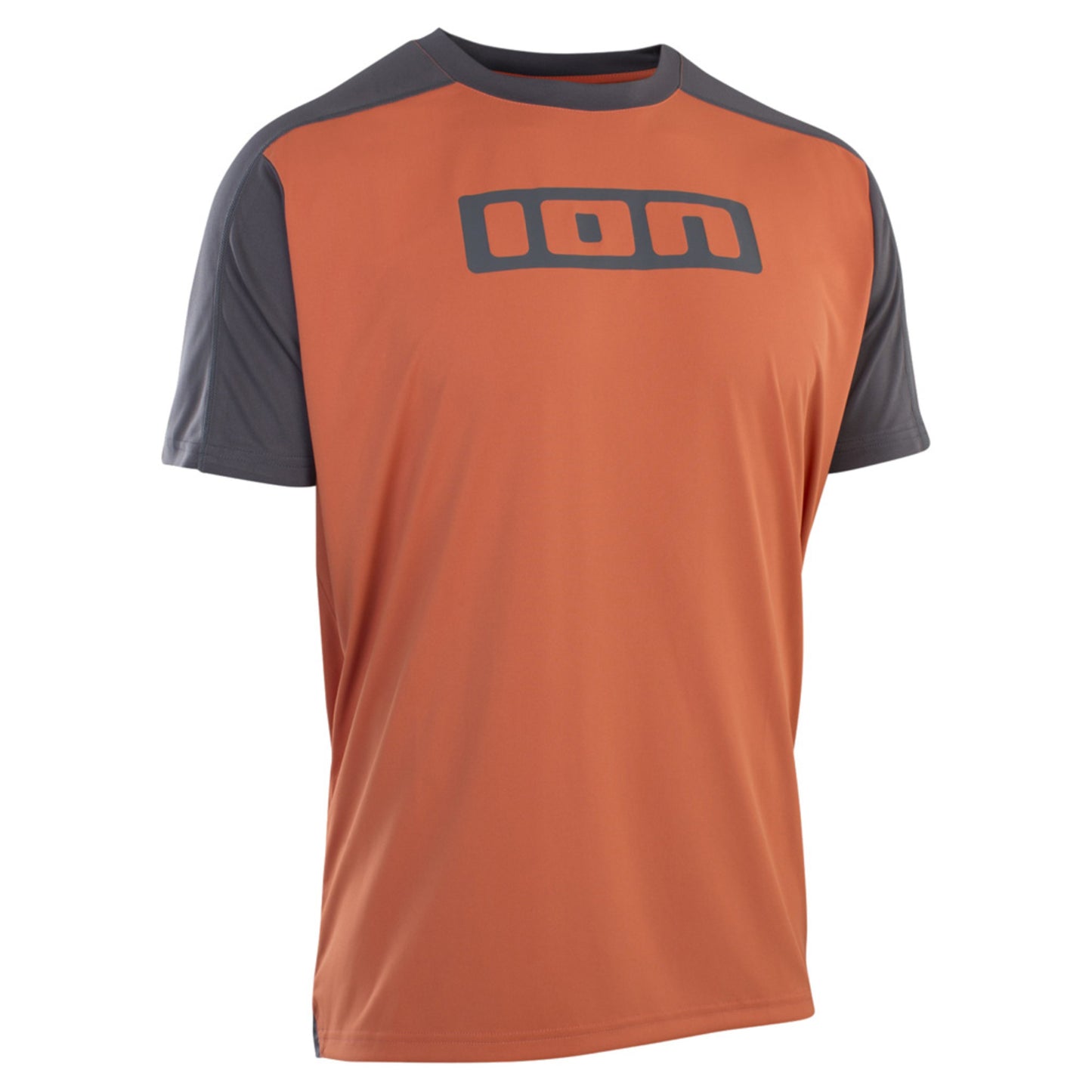 ION Logo SS Men's Bike Jersey - CRIMSON EARTH - XL