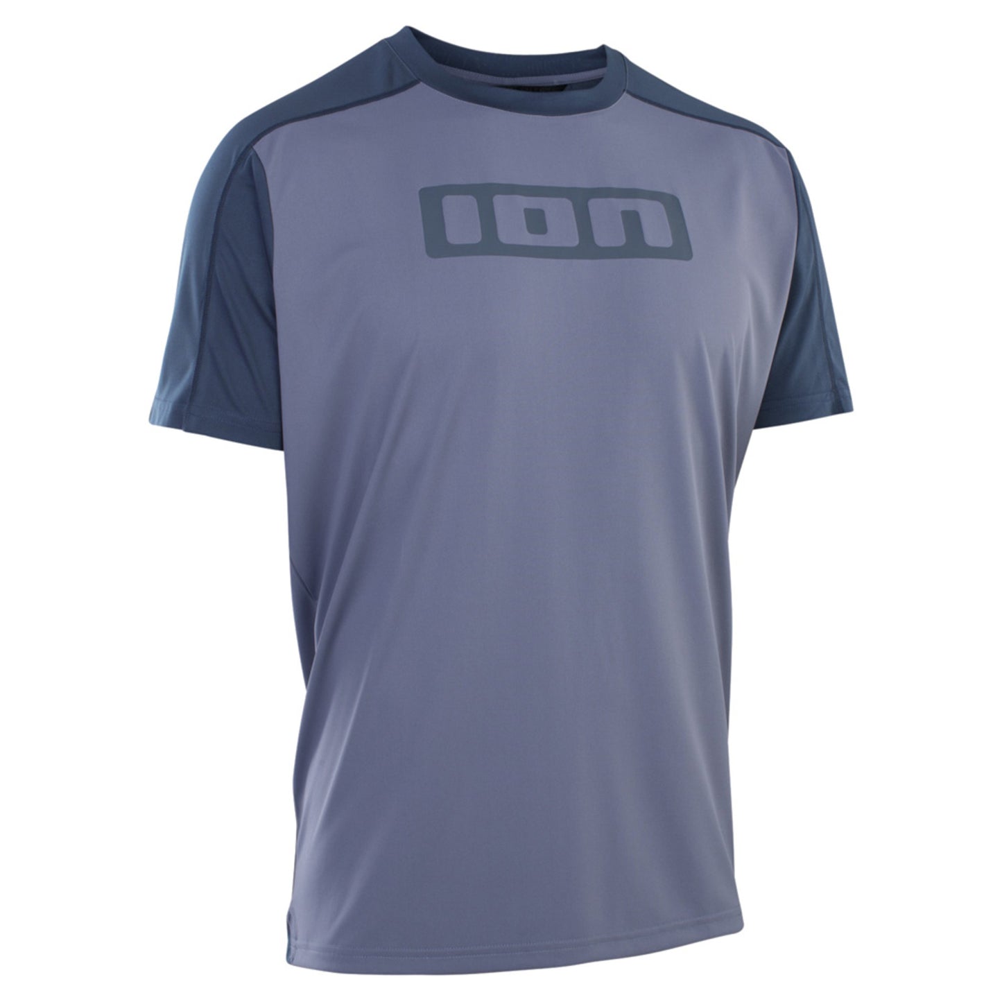 ION Logo SS Men's Bike Jersey - STORM BLUE - XL