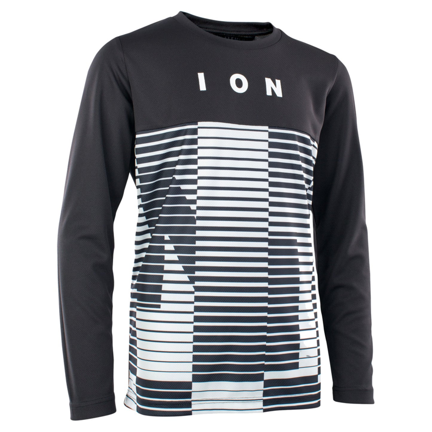 ION Scrub AMP Mesh_ine Youth LS Jersey - BLACK - S