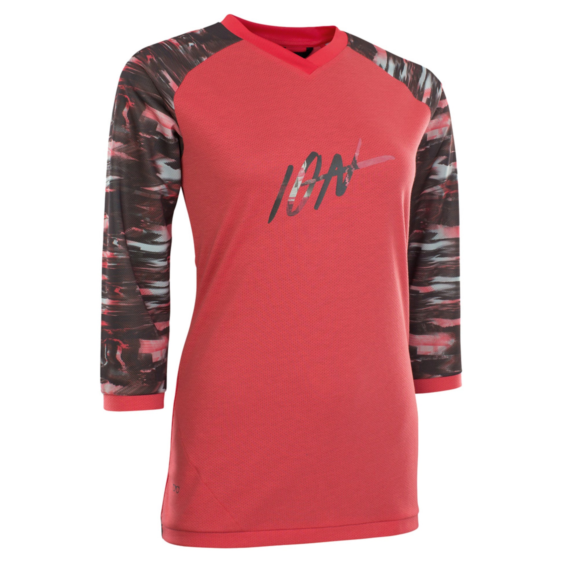 ION Women's Scrub AMP LS 3/4 Jersey - PINK ISBACK - S