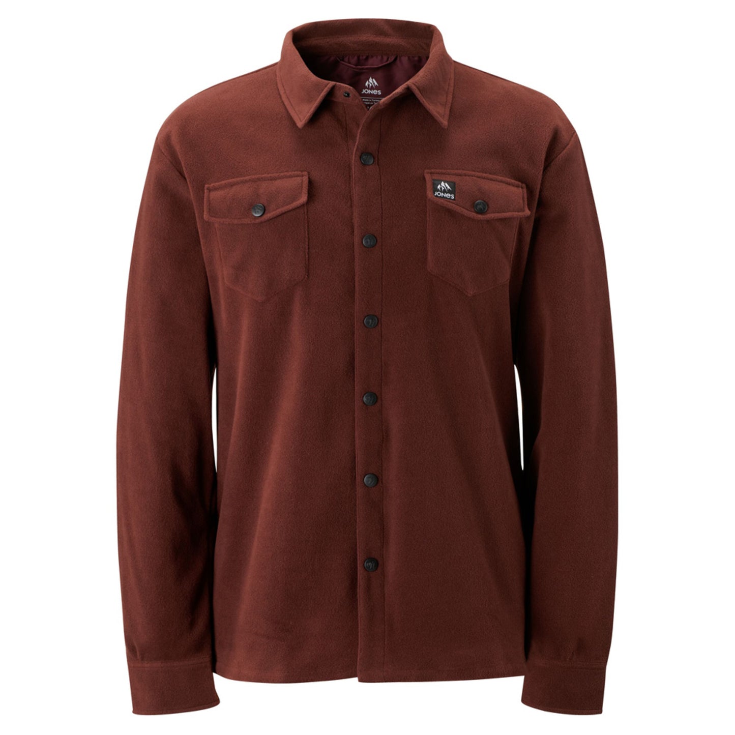 Jones December Fleece Men's Shirt - VULCAN RED - S
