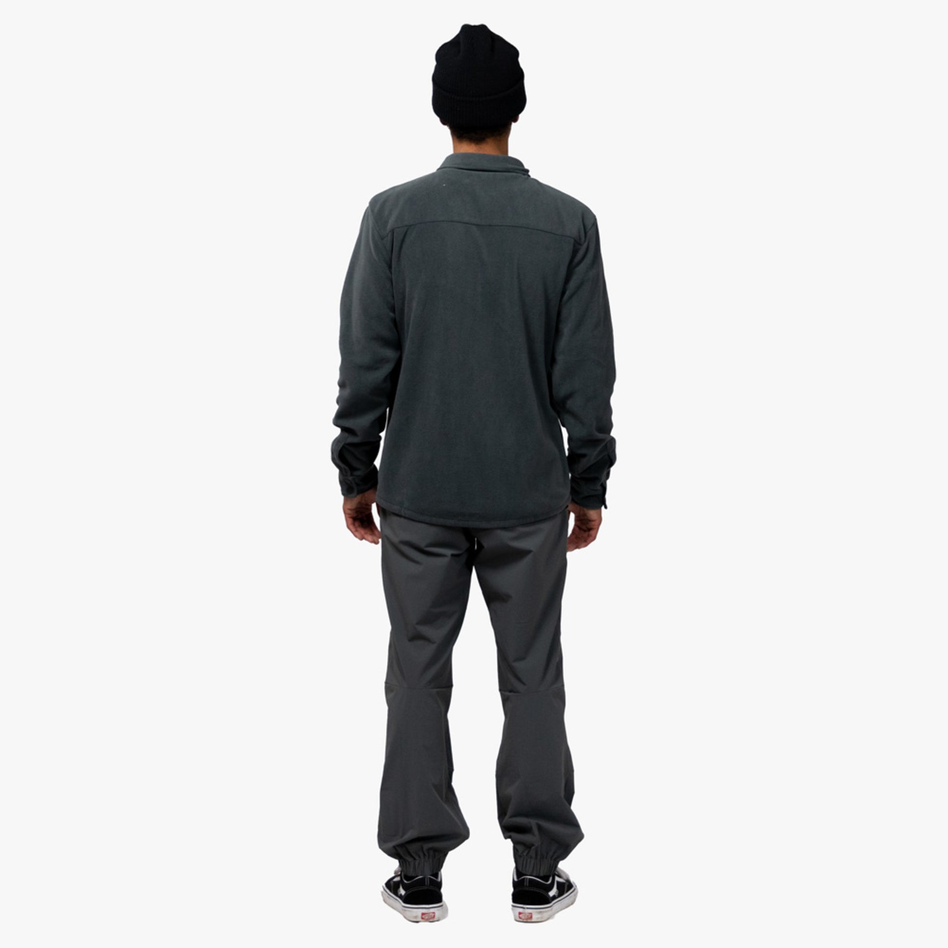 Jones December Recycled Fleece Shirt - DAWN BLUE - XL