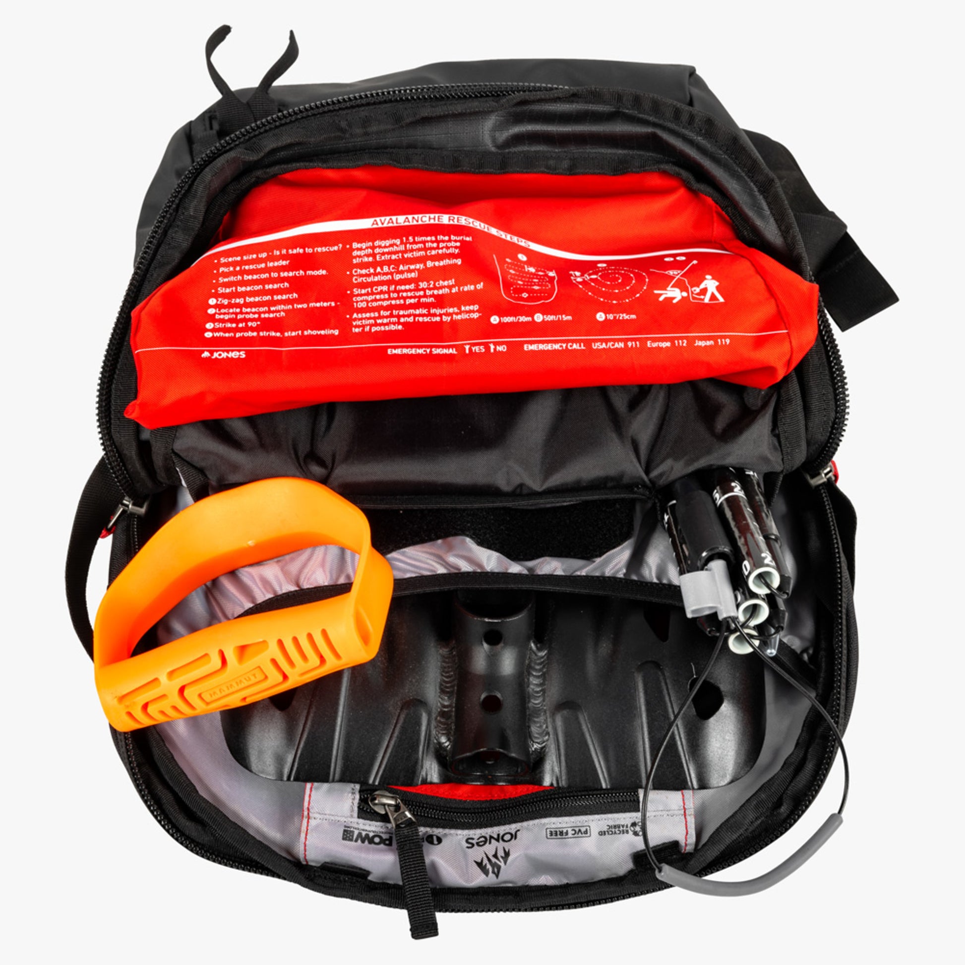 Jones Deeper 19L Backpack - Stealth Black
