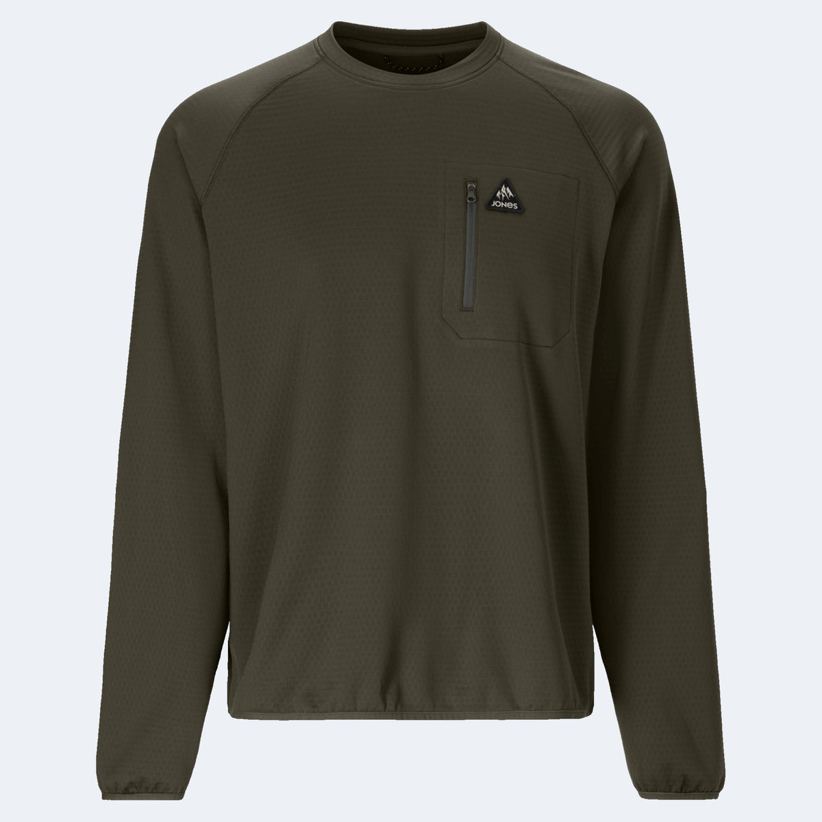 Jones Flagship Grid Men's Fleece Crew
