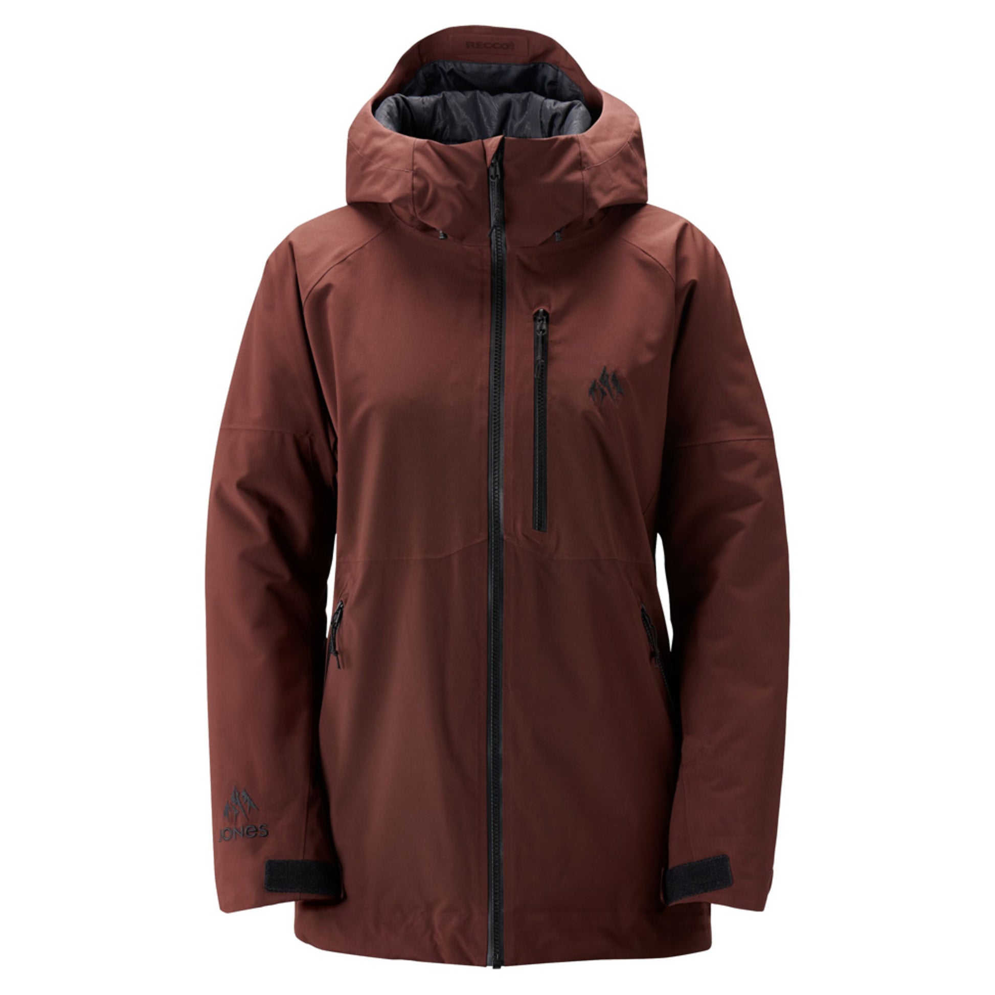 Jones Mountain Surf Women's Parka - VULCAN RED - XS