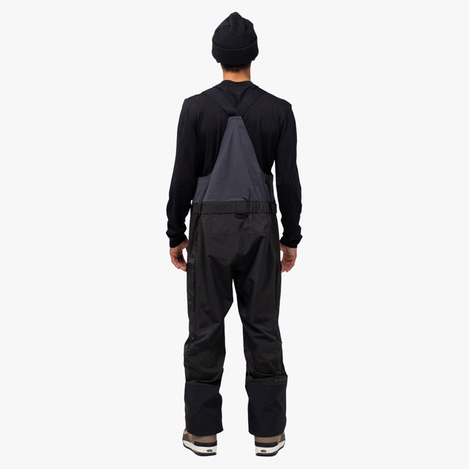 Jones MTN Surf Recycled Men's Bib - STEALTH BLACK - XL