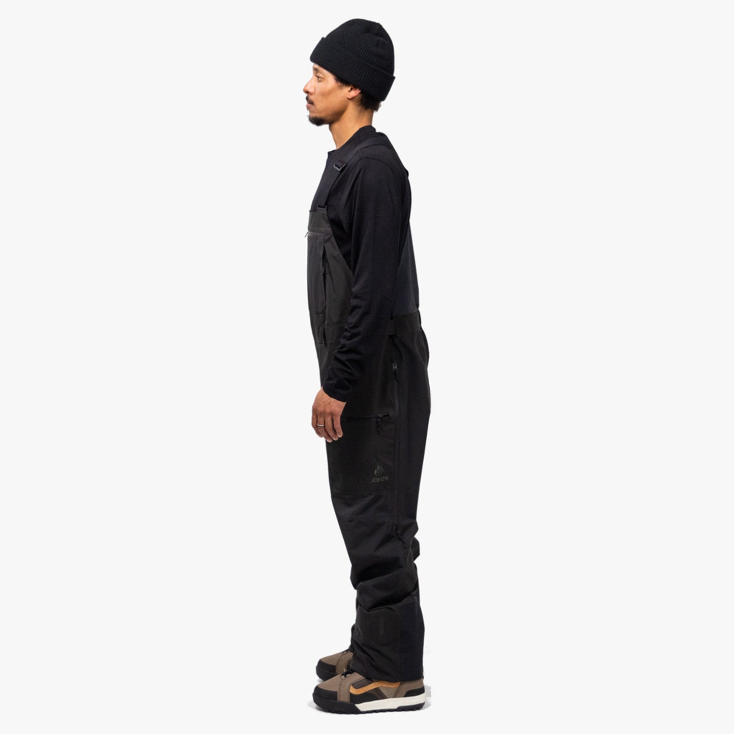 Jones MTN Surf Recycled Men's Bib - STEALTH BLACK - XL