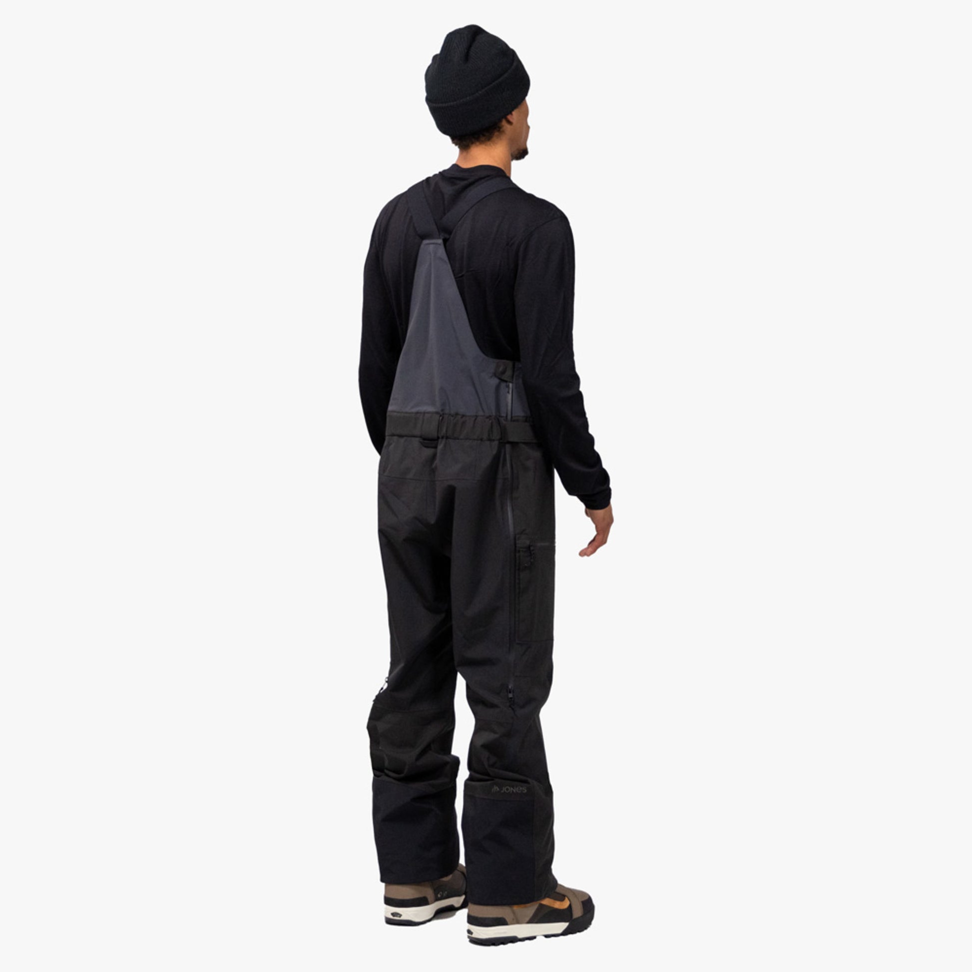 Jones MTN Surf Recycled Men's Bib - STEALTH BLACK - XL