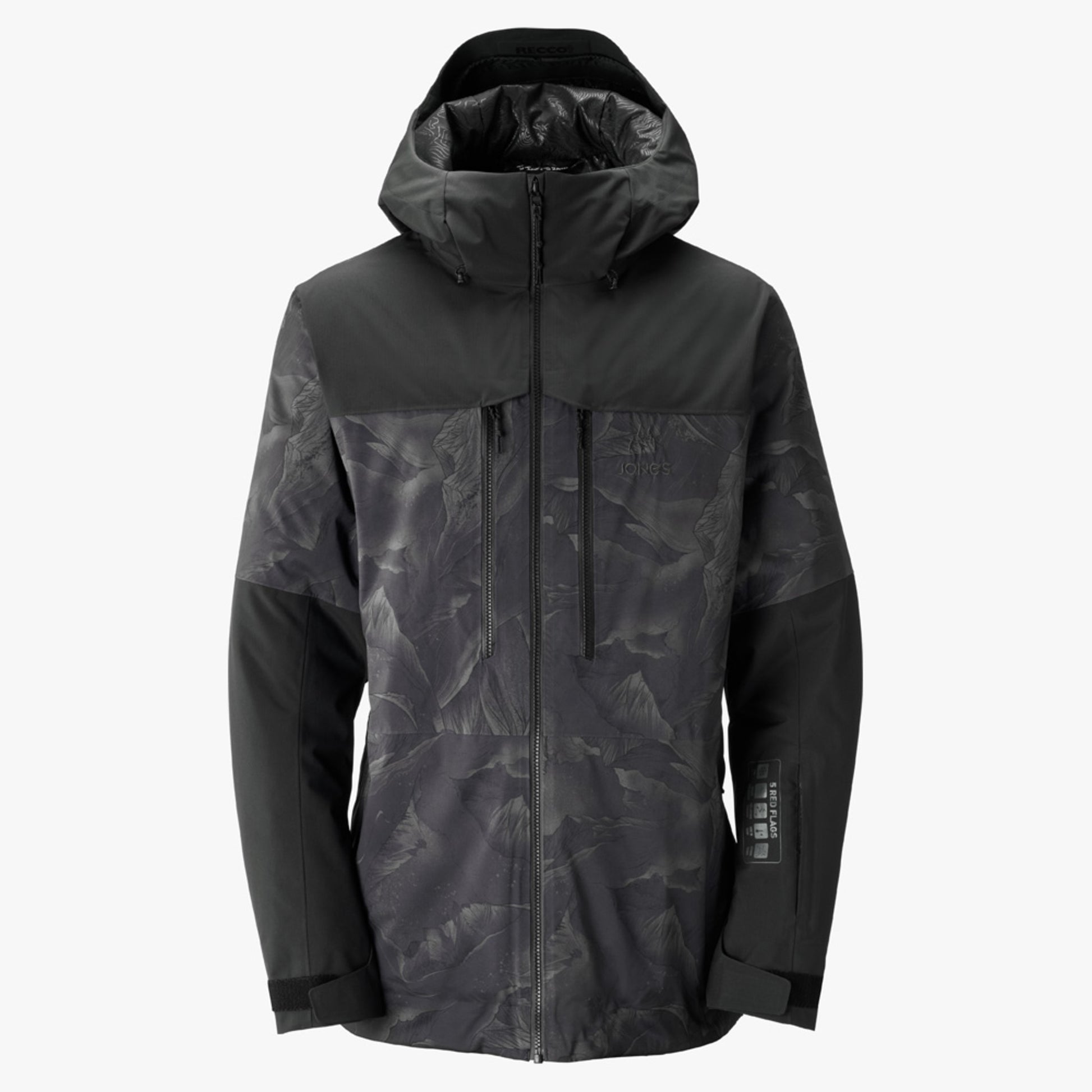 Jones MTN Surf Recycled Men's Jacket - CAMO ALLOVER - XL
