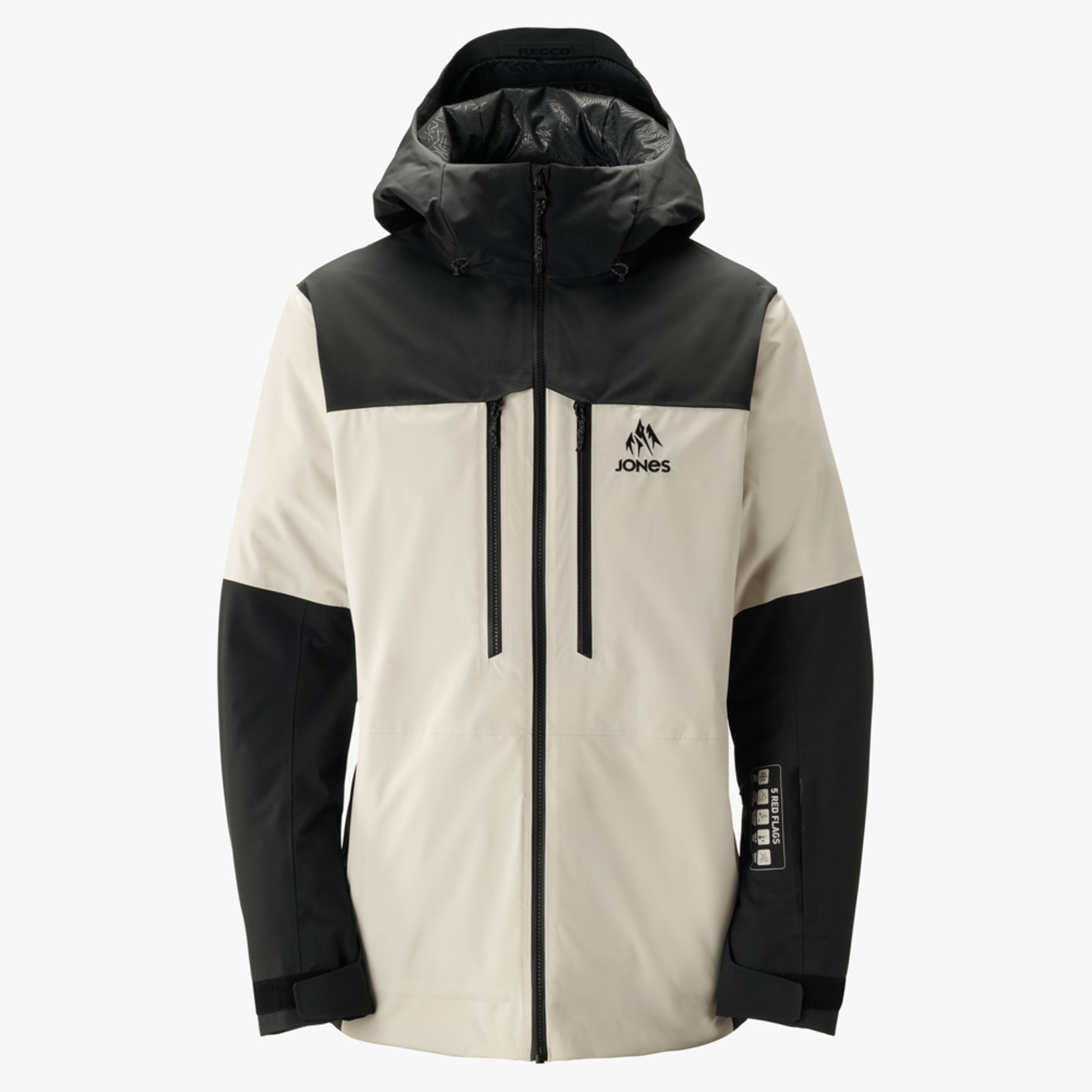 Jones MTN Surf Recycled Men's Jacket - MINERAL GRAY - XL