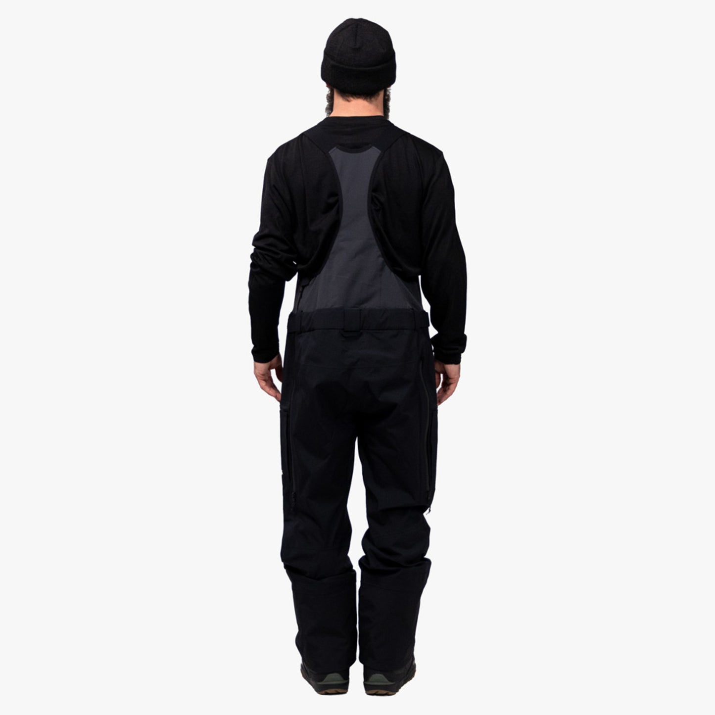 Jones Shralpinist Stretch Recycled Men's Bib - STEALTH BLACK - XL