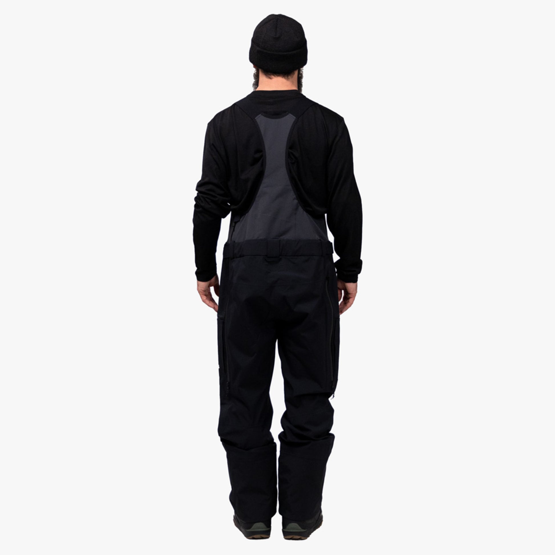 Jones Shralpinist Stretch Recycled Men's Bib - STEALTH BLACK - XL