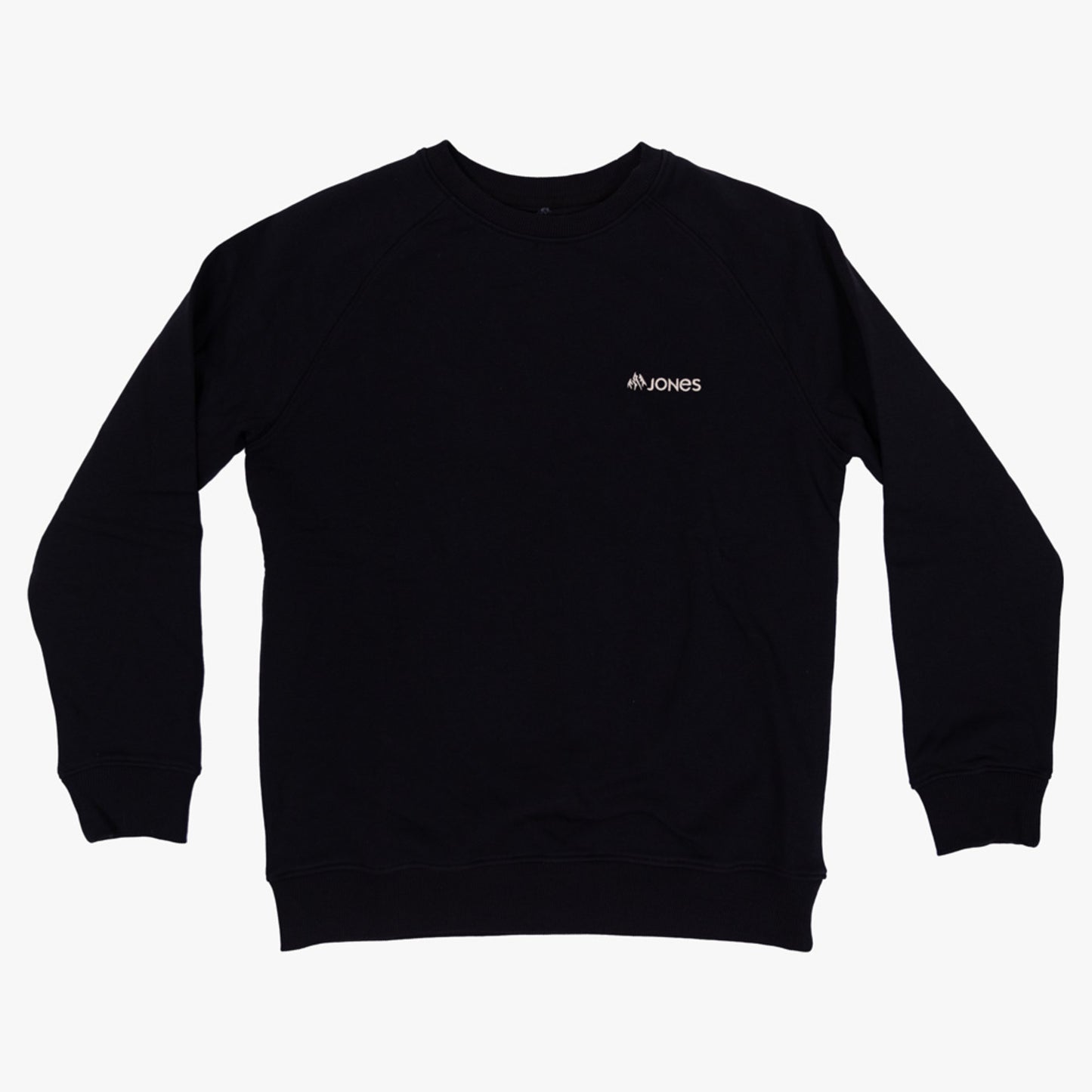 Jones Sierra Organic Cotton Men's Sweatshirt - STEALTHBLACK - XL