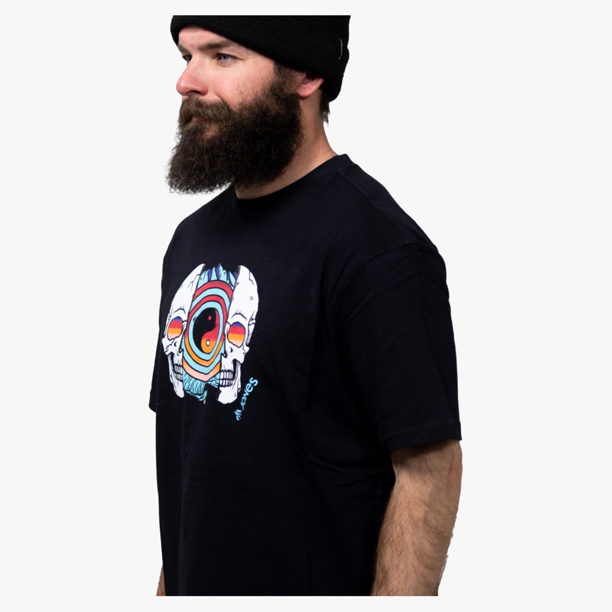 Jones Tweaker Organic Cotton Men's Shirt - STEALTH BLACK - XL