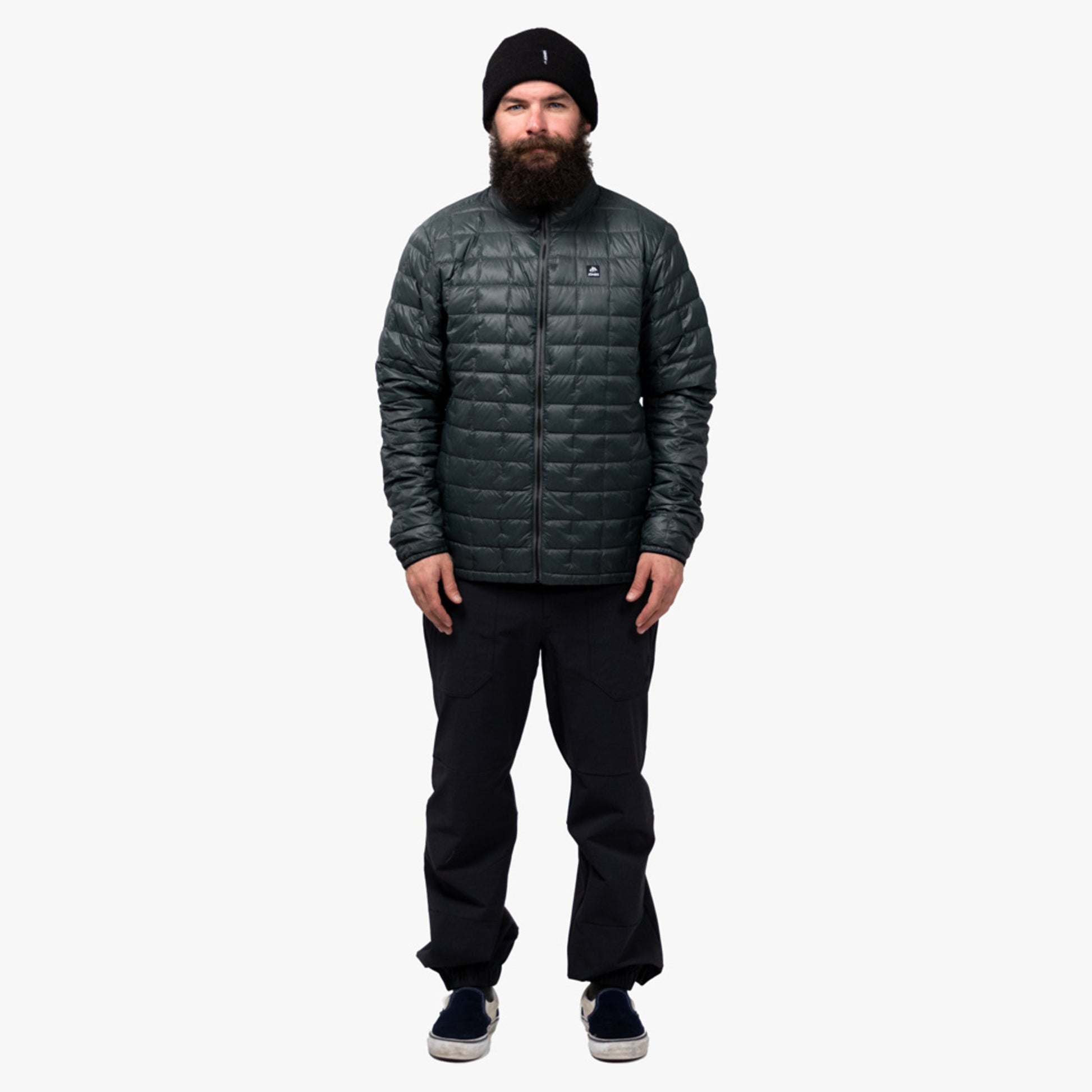 Jones Ultra Re-Up Down Recycled Men's Jacket - SAFETY RED - XL