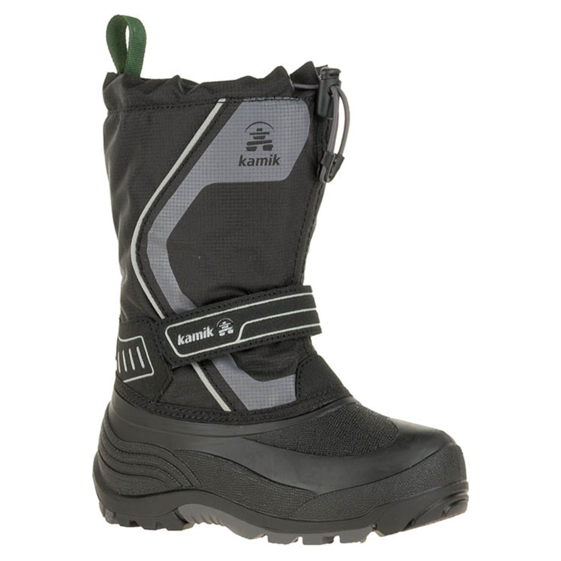 Kamik Kid's Snowcoast3 Boots - BLK CHARCOAL - 13