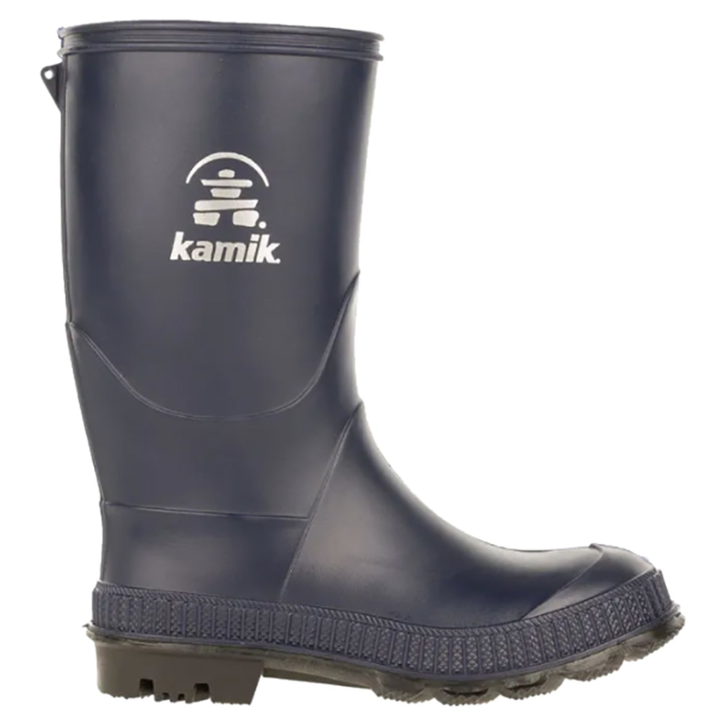 Kamik Stomp Youth Rain Boots - NAVY BLACK - 6
