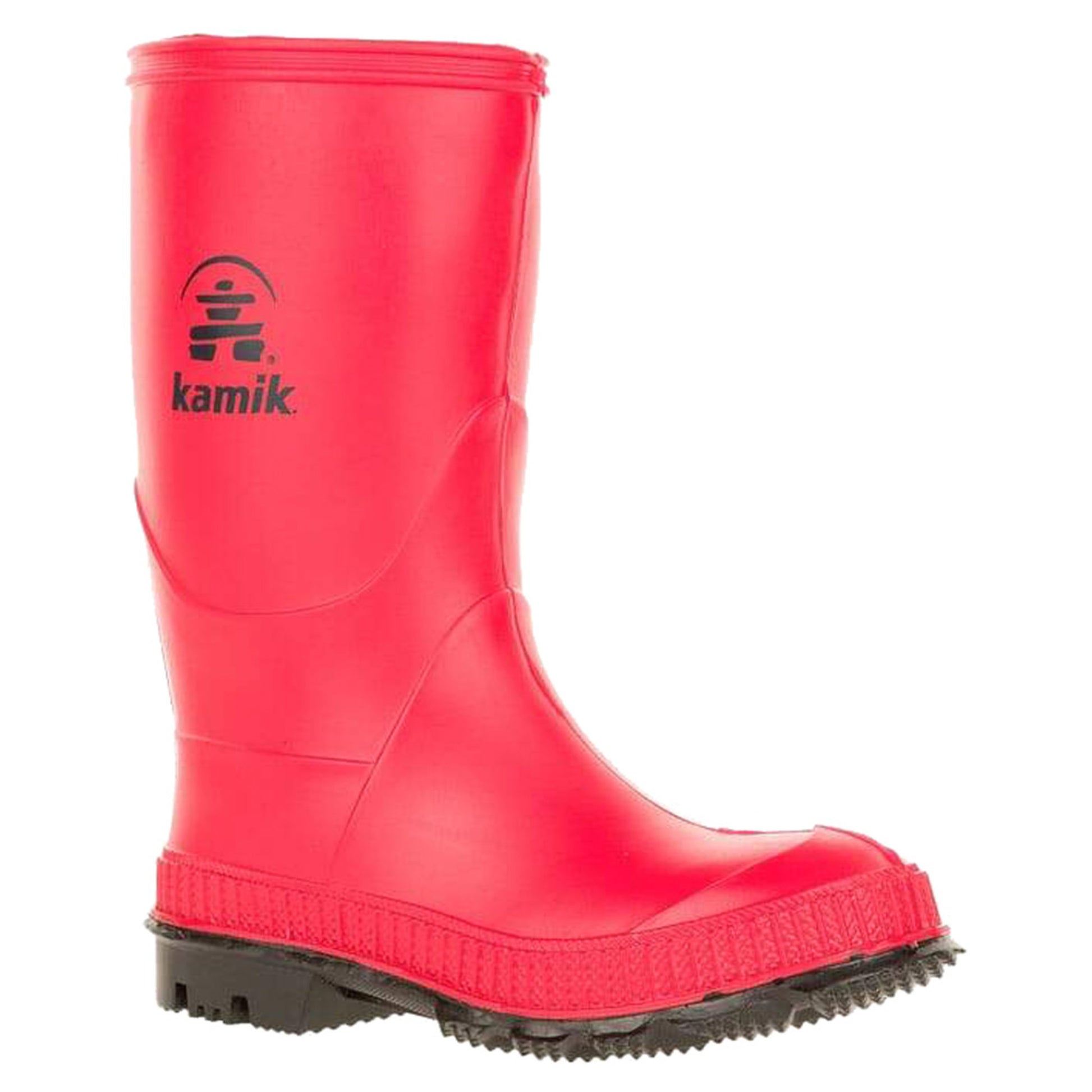 Kamik Stomp Youth Rain Boots - RED - 6