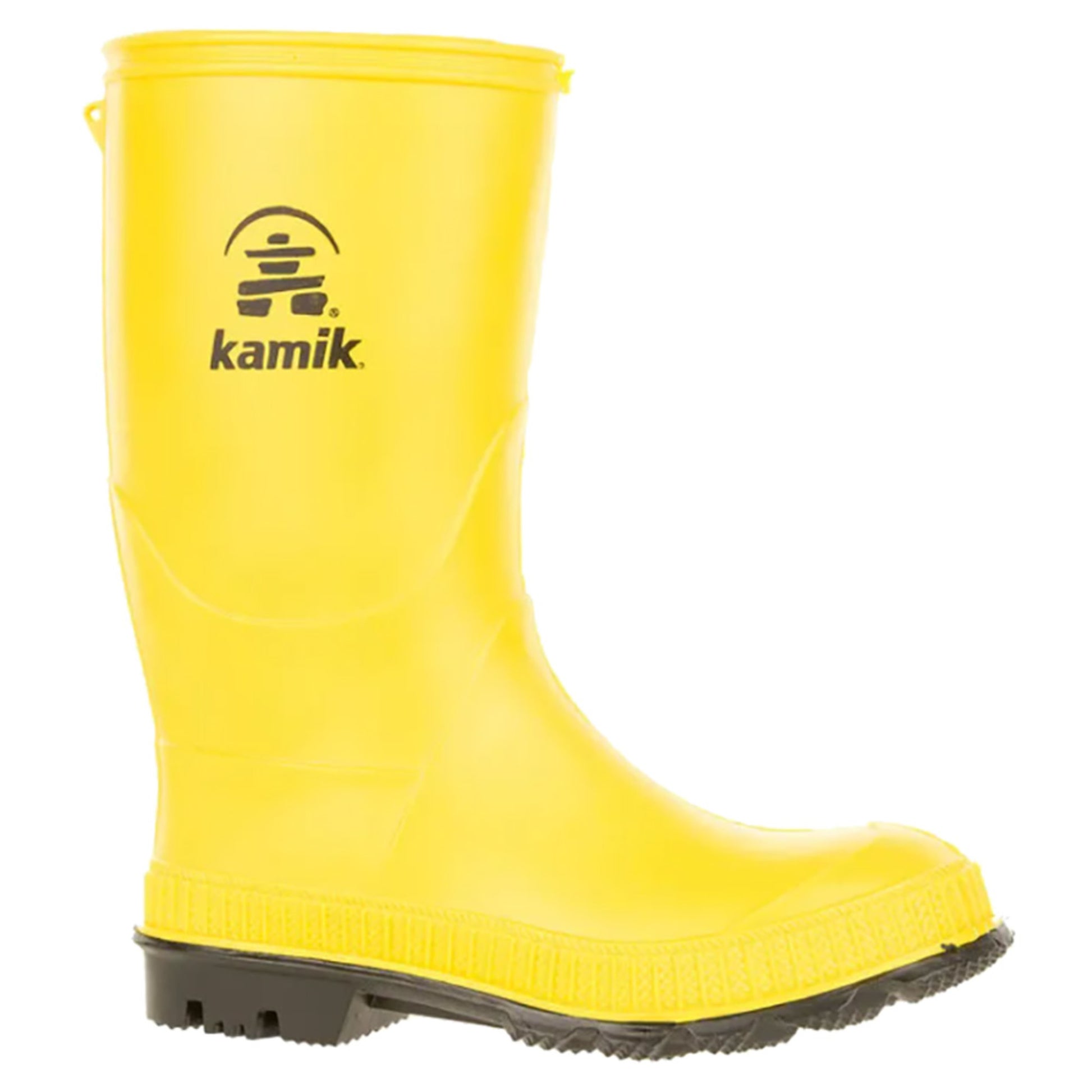 Kamik Stomp Youth Rain Boots - YELLOW BLACK SO - 6