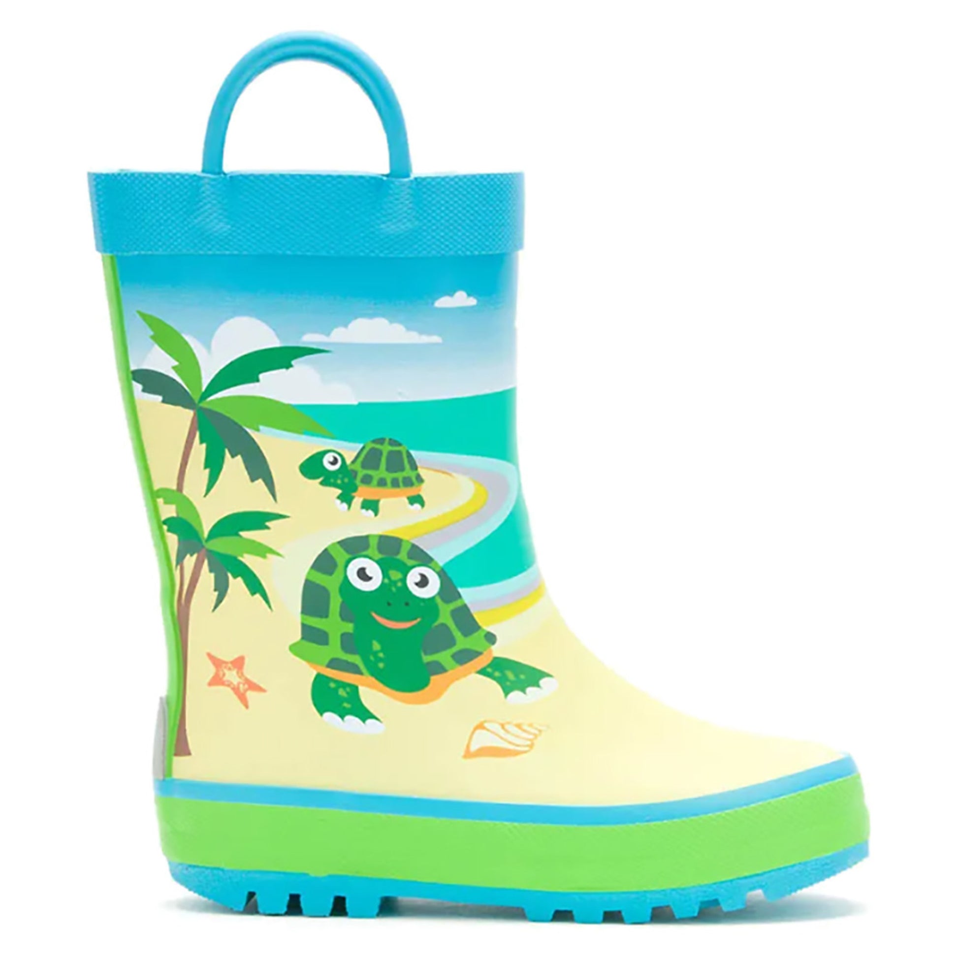 Kamik Turtles Toddler Rain Boots - BLUE - 9