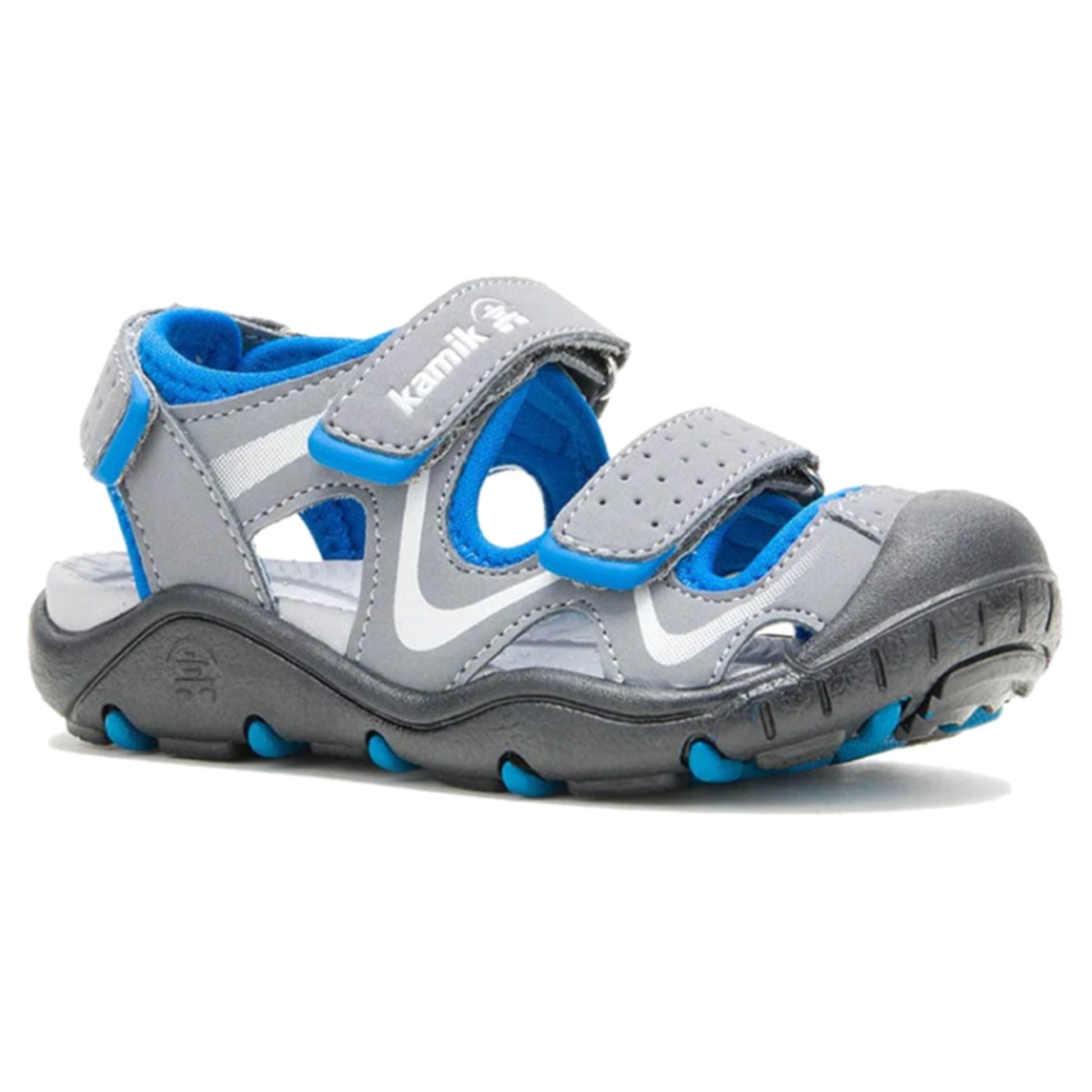 Kamik Wander Toddler Sandals - CHARCOAL BLUE - 9