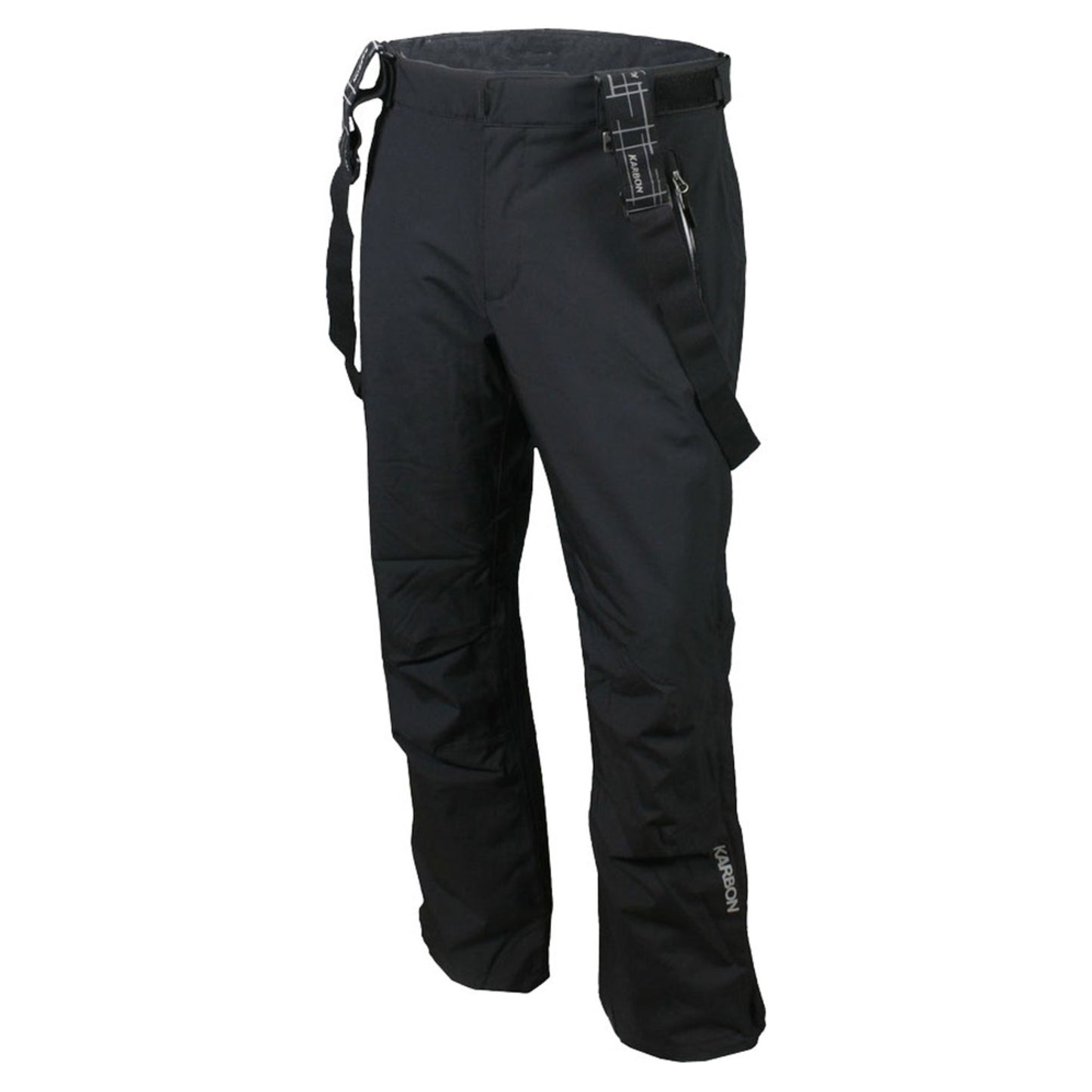 Karbon Nitrogen Men's Ski Pant - BLACK - XXXL SHORT