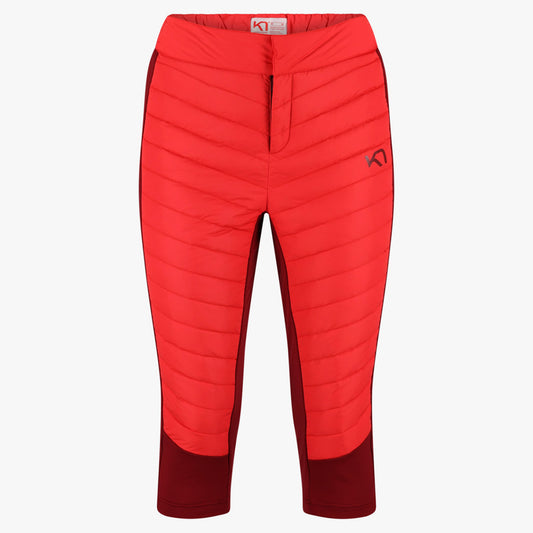 Kari Traa Eva High Waist Women's Down Capri - Heat - XL