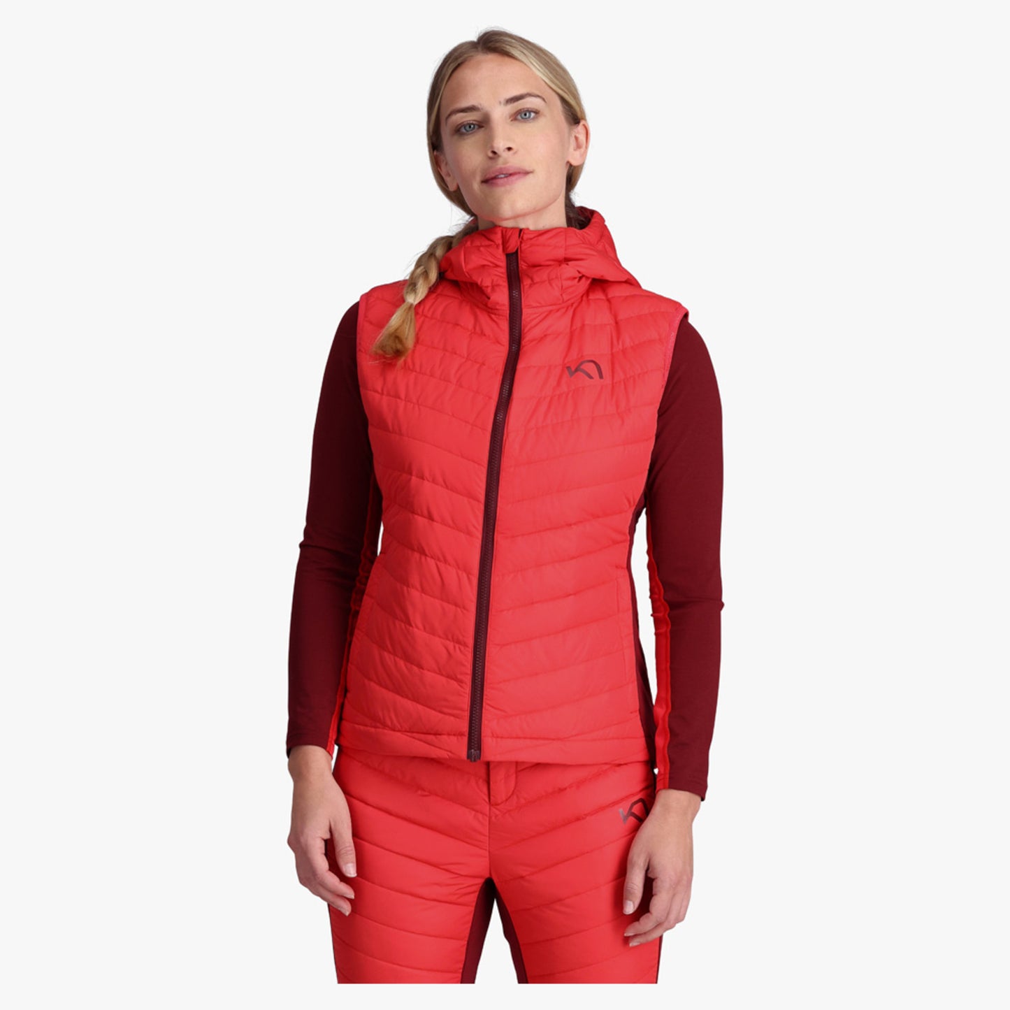 Kari Traa Eva Women's Down Vest - Heat - XL