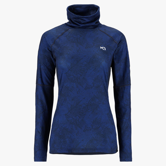 Kari Traa Fierce Long Sleeve Women's Baselayer - Royal - XL