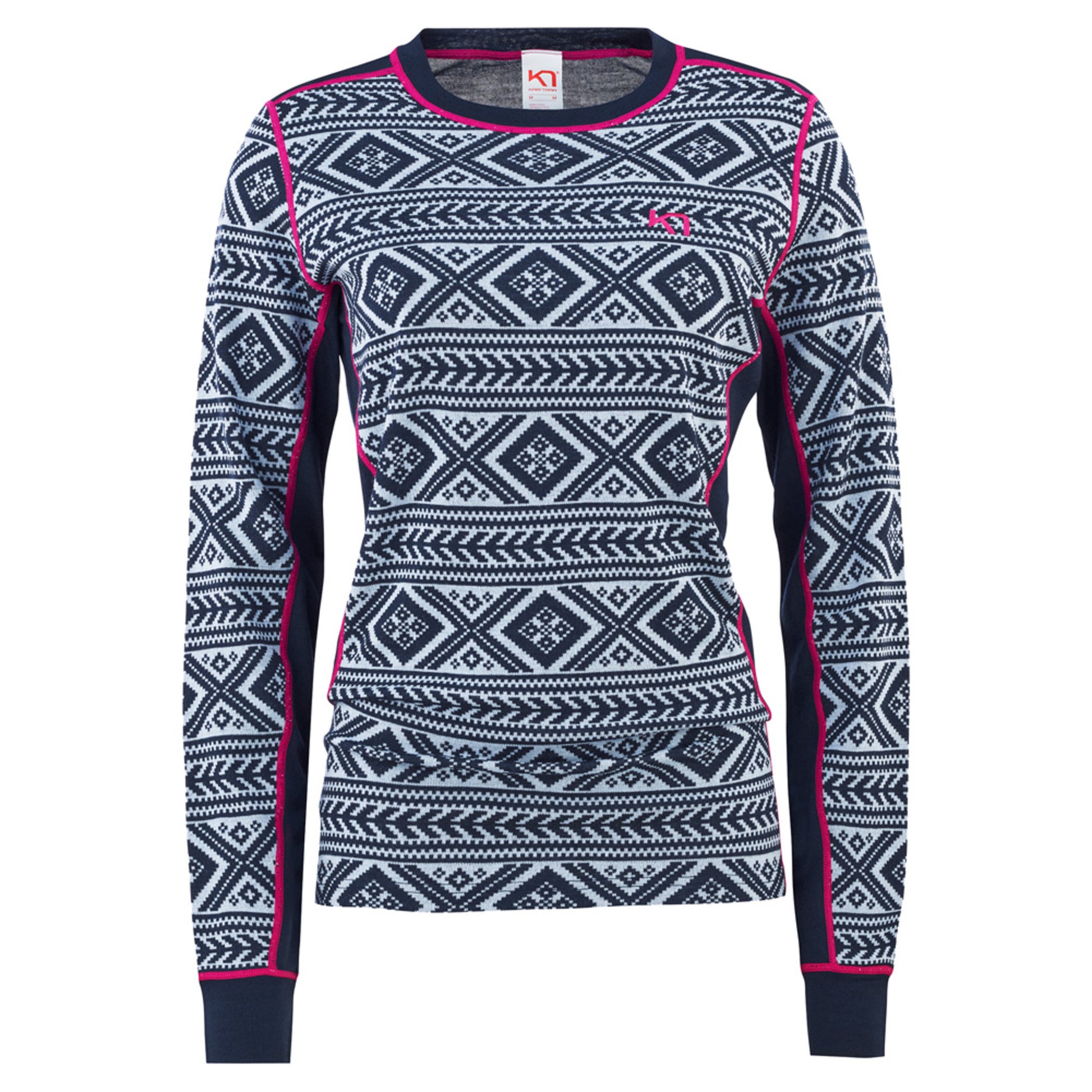 Kari Traa Floke Women's Long Sleeve Baselayer - ROYAL - S
