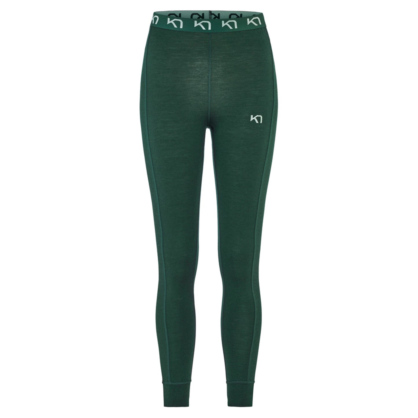 Kari Traa Klara Wool High Waist Women's Pants - PINE - XL