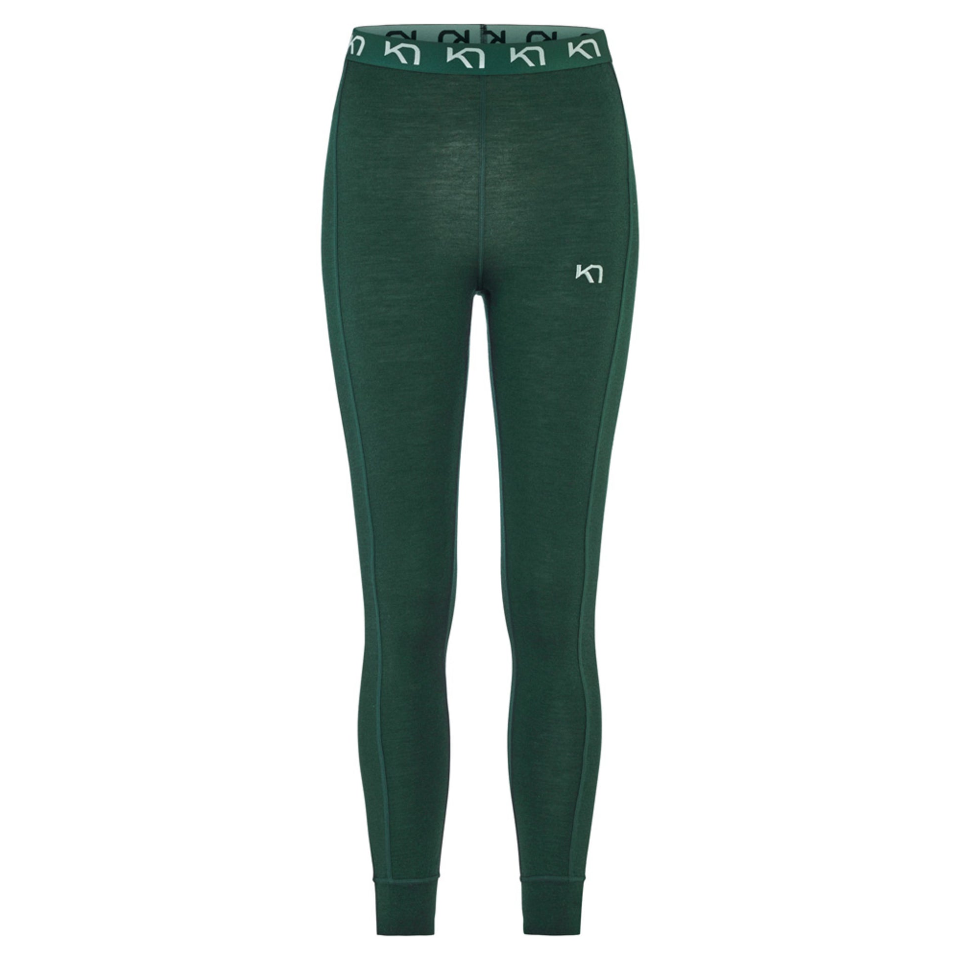 Kari Traa Klara Wool High Waist Women's Pants - PINE - XL