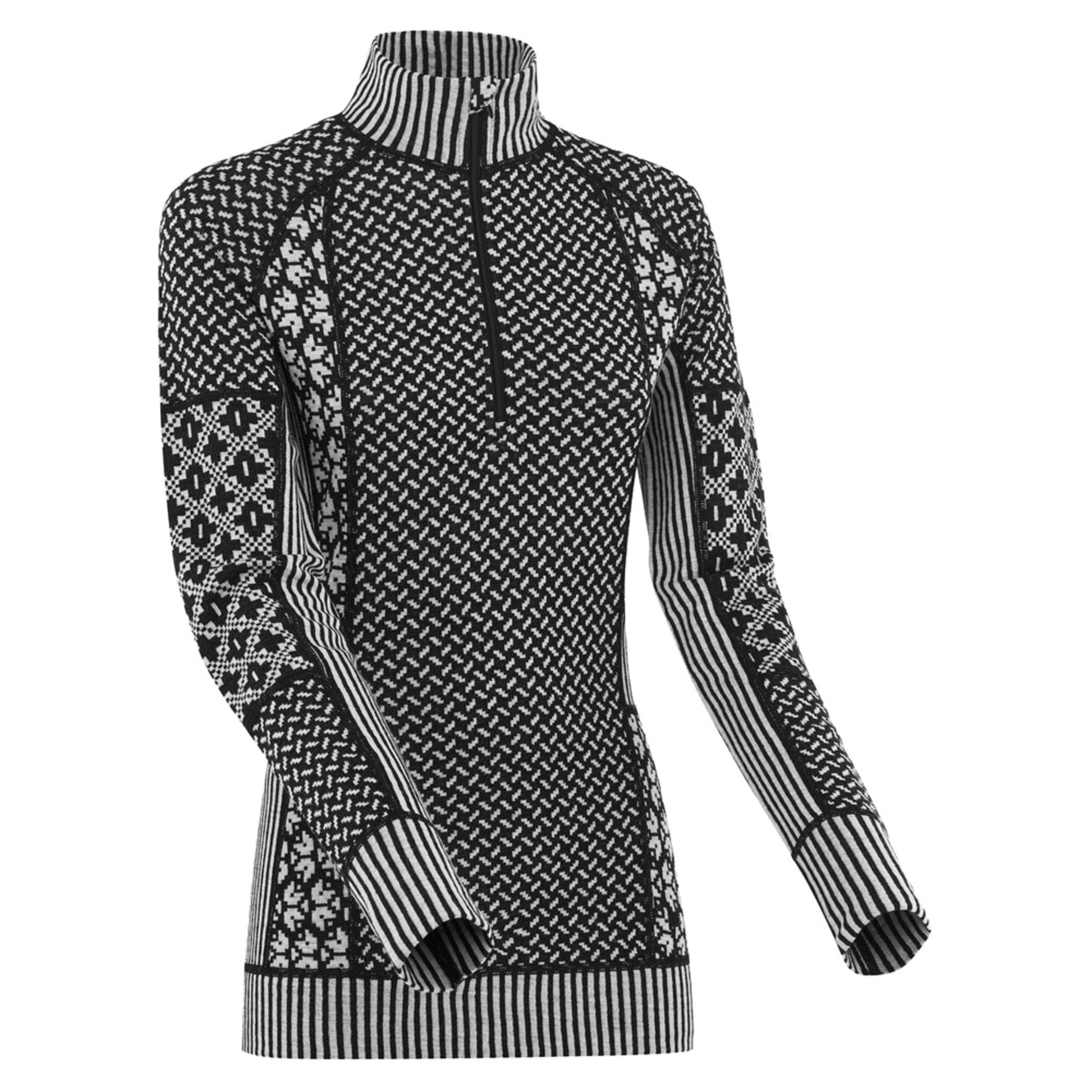 Kari Traa Smekker Half Zip Women's Baselayer - BLACK - S