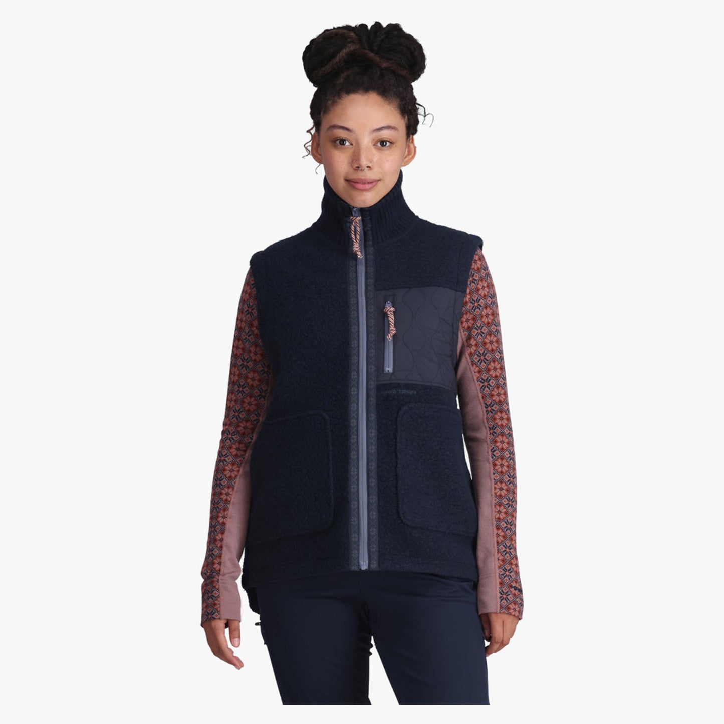 Kari Traa Voss Women's Wool Vest - Royal - XL