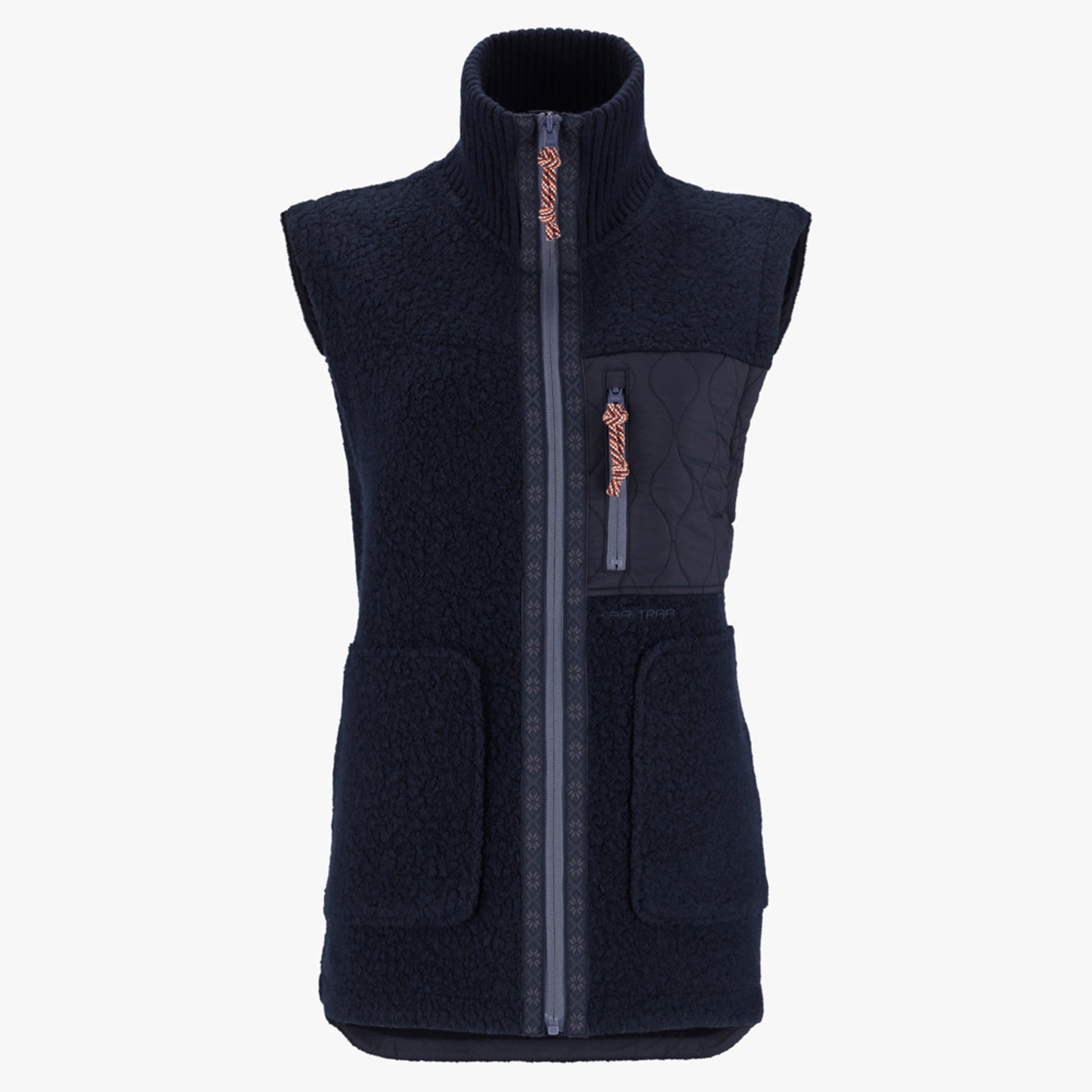 Kari Traa Voss Women's Wool Vest - Royal - XL