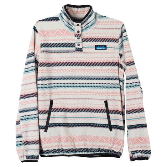 Kavu Cavanaugh Women's Fleece Pullover - BAJA PEACH - XL