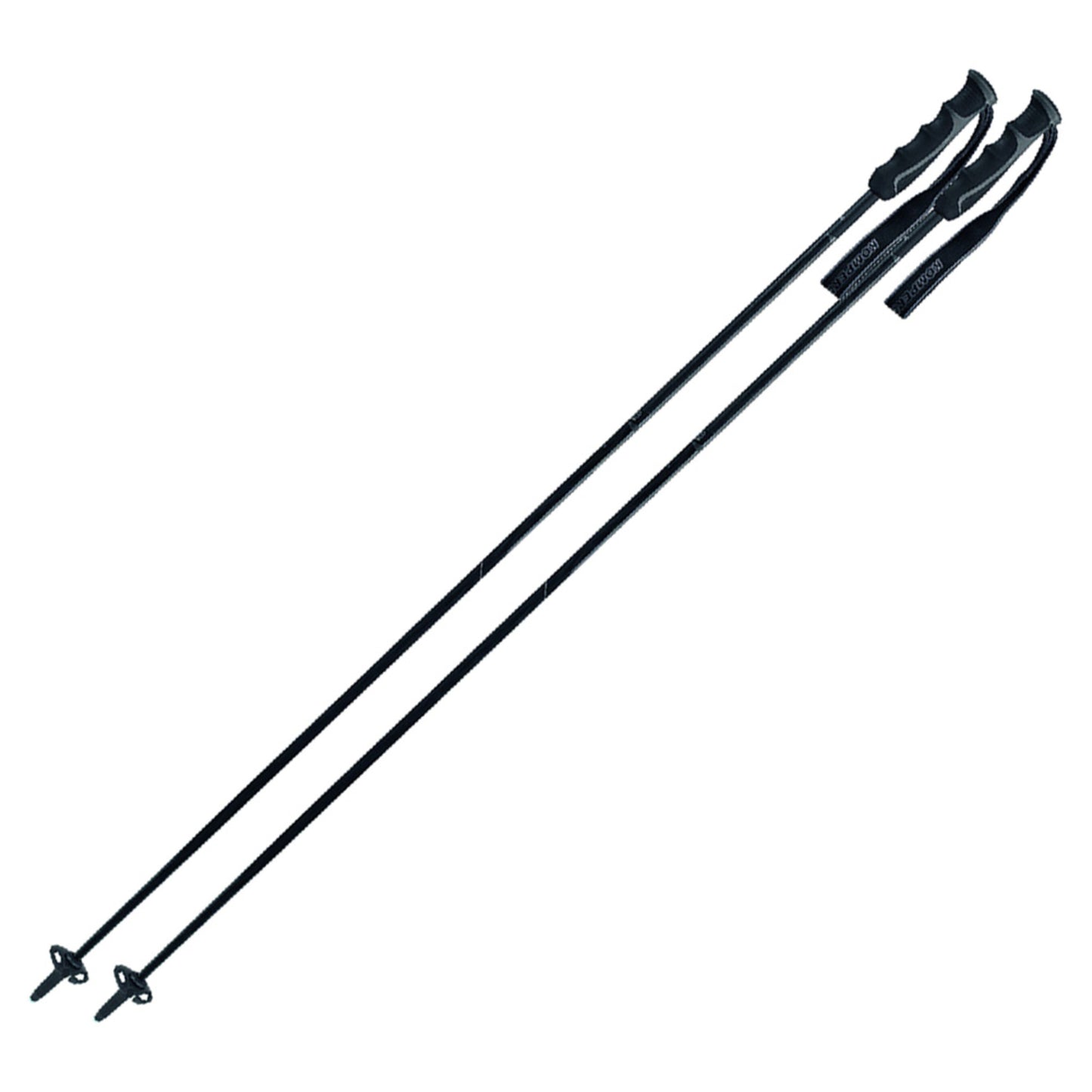 Komperdell Booster Speed Carbon Ski Pole - BLACK GREY - 54IN 135CM