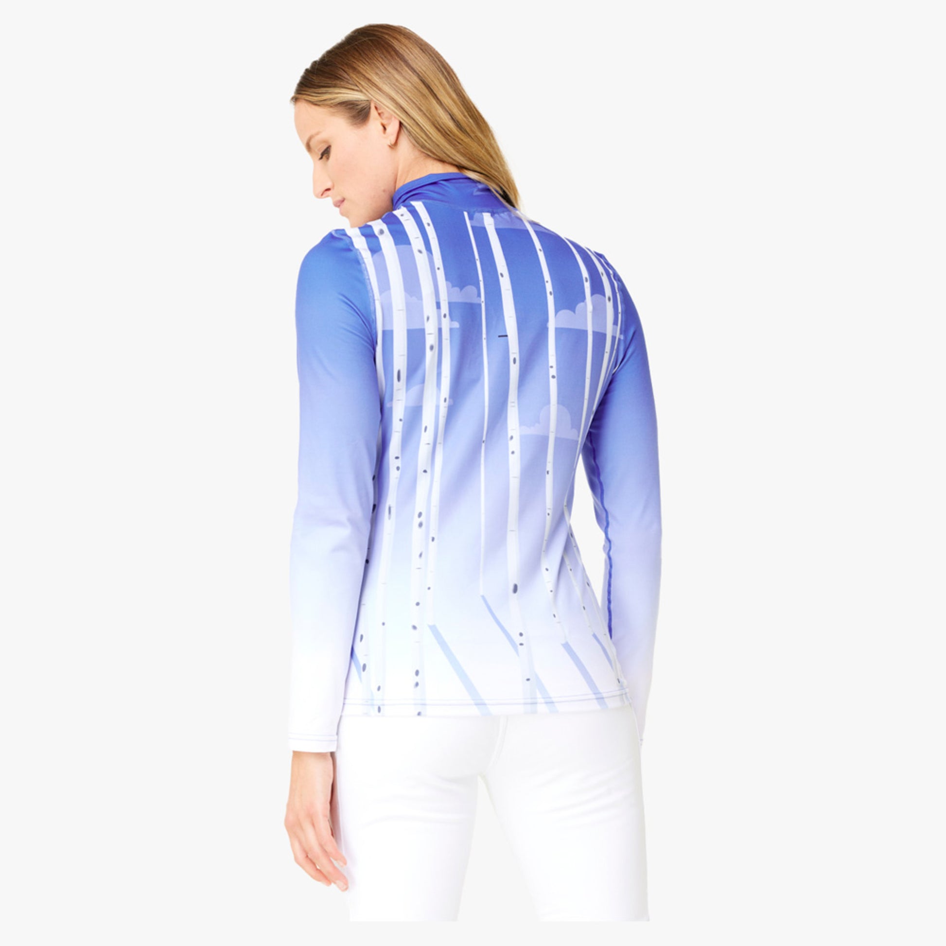 Krimson Klover Aspen Journey Women's Top - BLUE - XL
