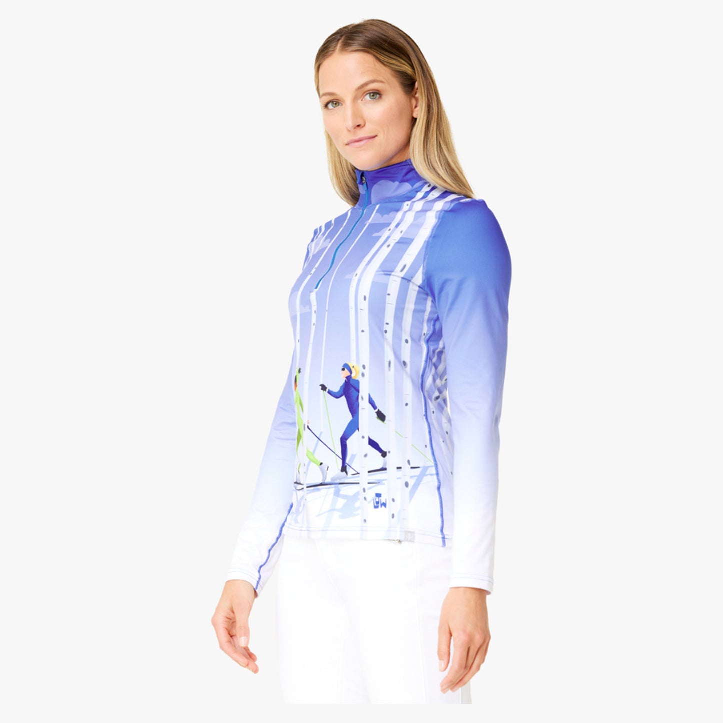 Krimson Klover Aspen Journey Women's Top - BLUE - XL