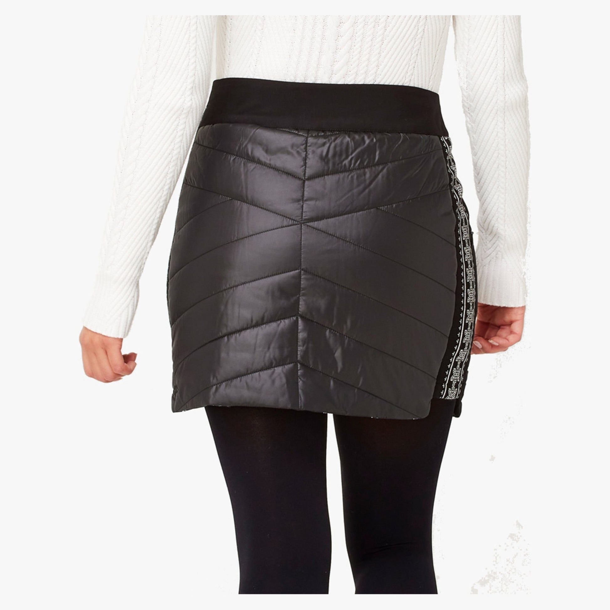 Krimson Klover Carving Women's Skirt - Black Holiday - XL