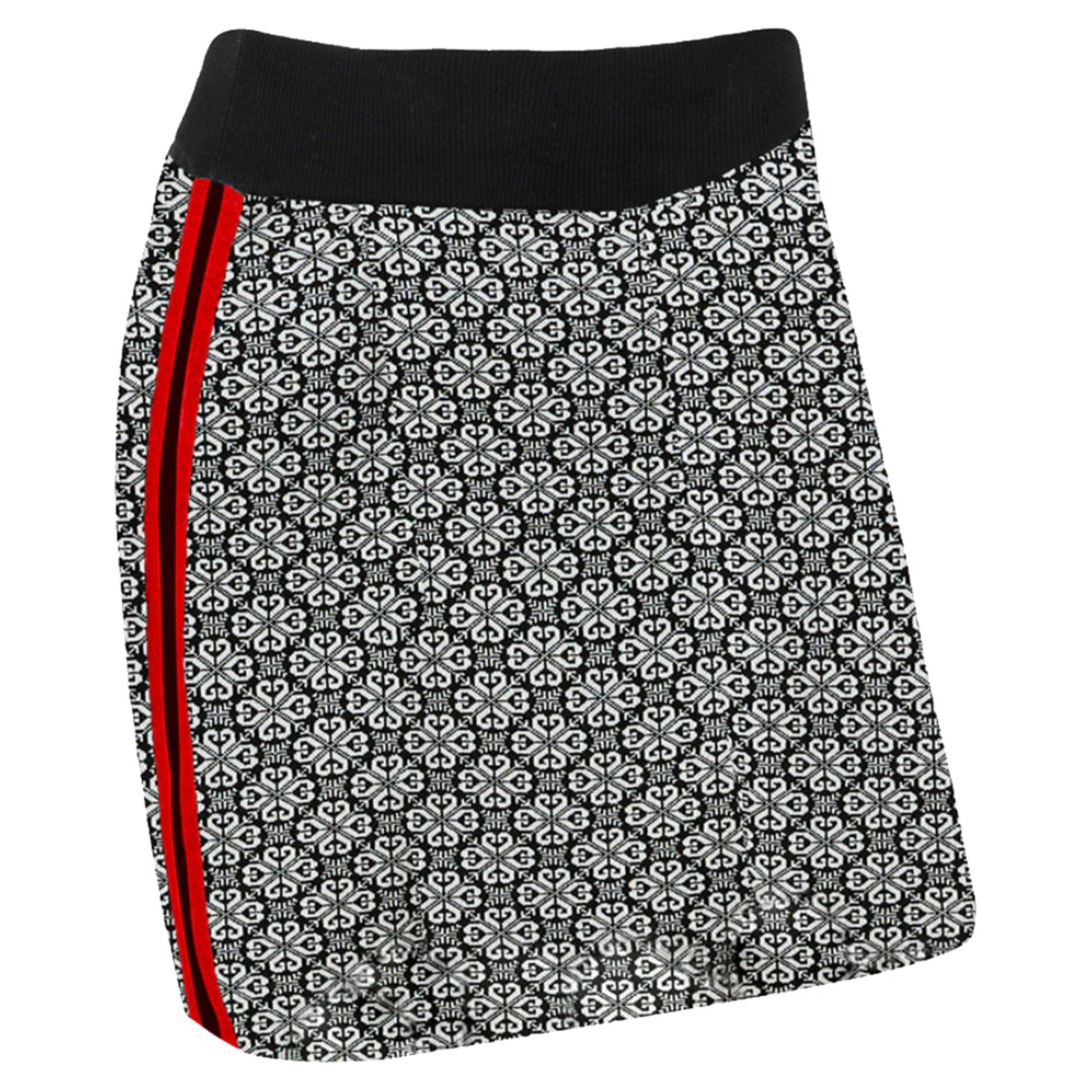 Krimson Klover Elaine Knit Skirt - CHARCOAL - XS