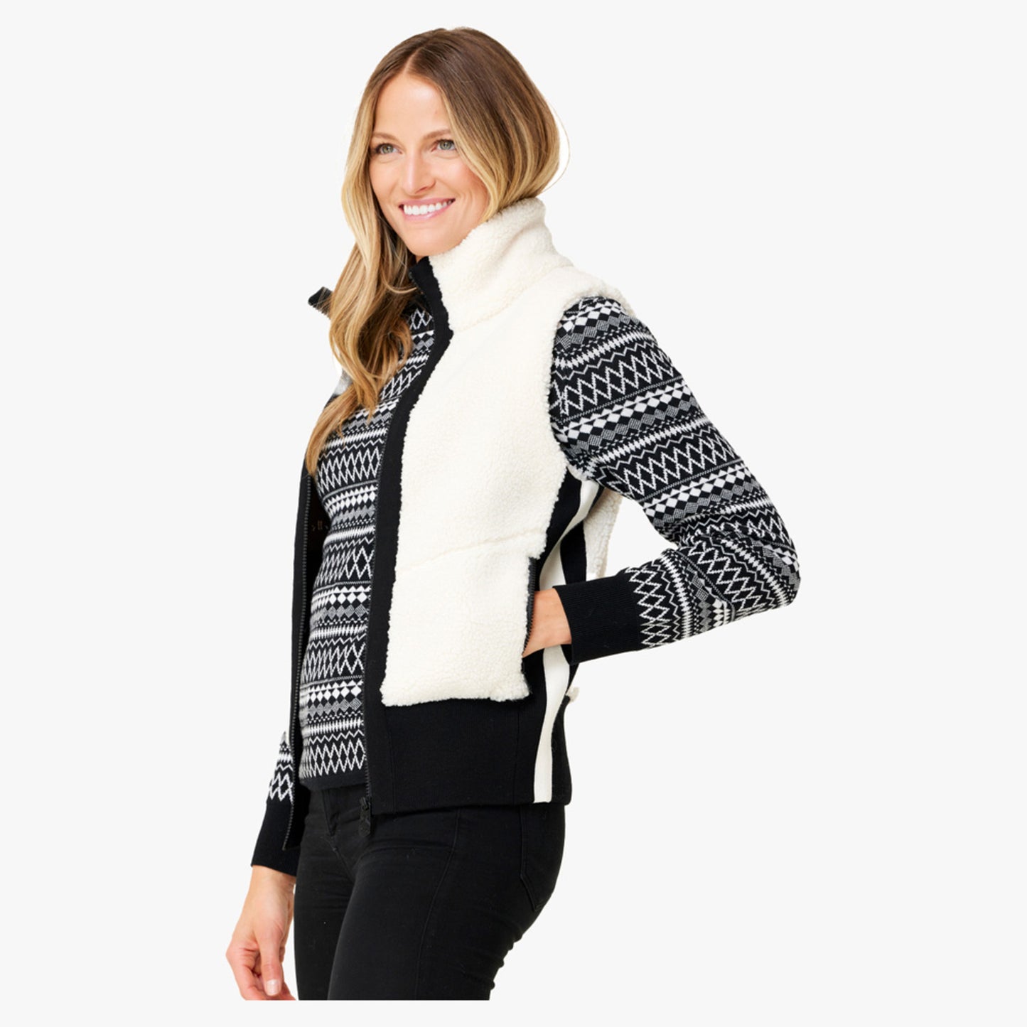 Krimson Klover Ember Women's Vest - NATURAL_BLACK - XL